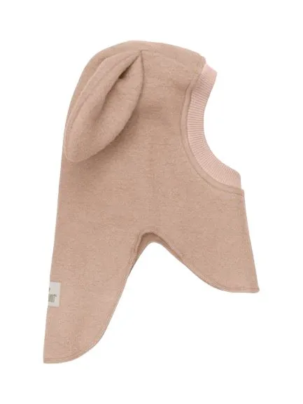 Huttelihut - Balaclava Ears Wool - Rose Melange