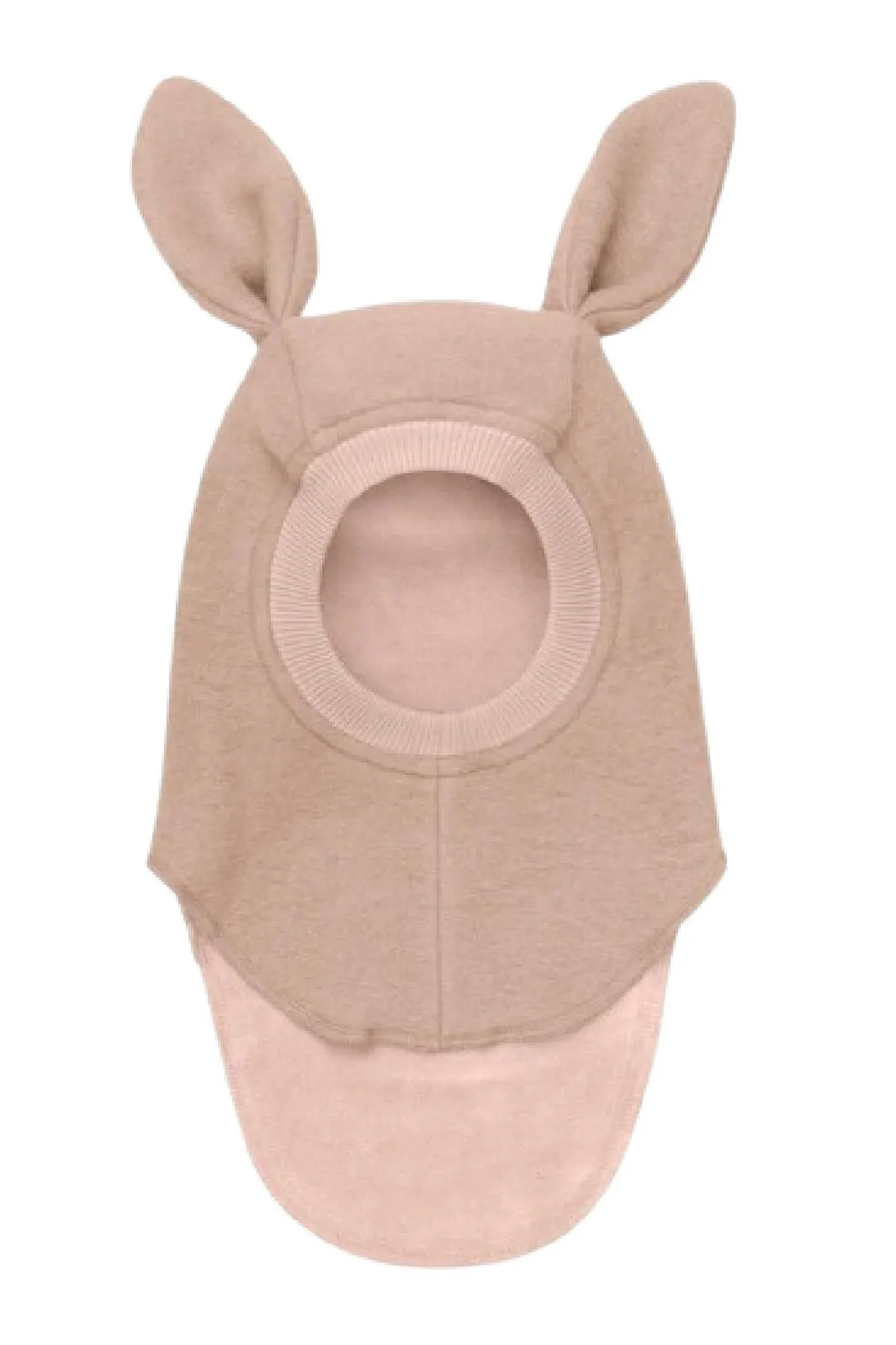 Huttelihut - Balaclava Ears Wool - Rose Melange