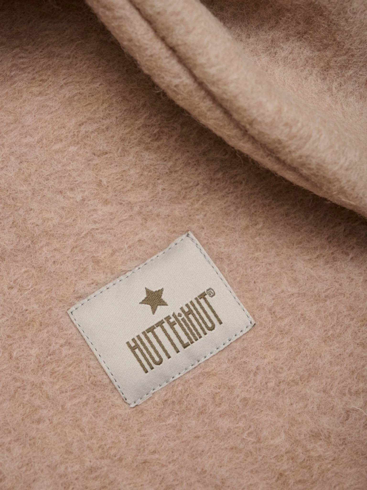 Huttelihut - Balaclava Ears Wool - Rose Melange