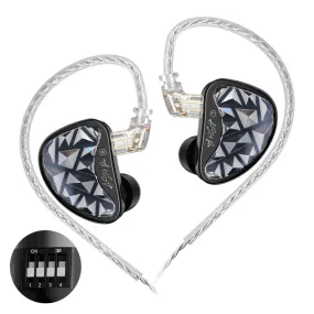 【KZ AS24 Pro】24BA Drivers In-Ear Monitor, Tunable HiFi IEM, Wired Earbuds High-end Earphones for Audiophile