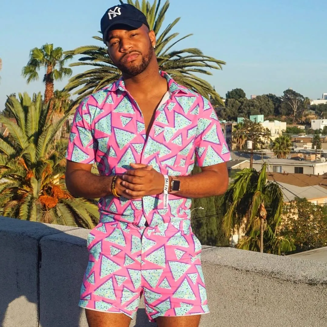Male Romper - Retro