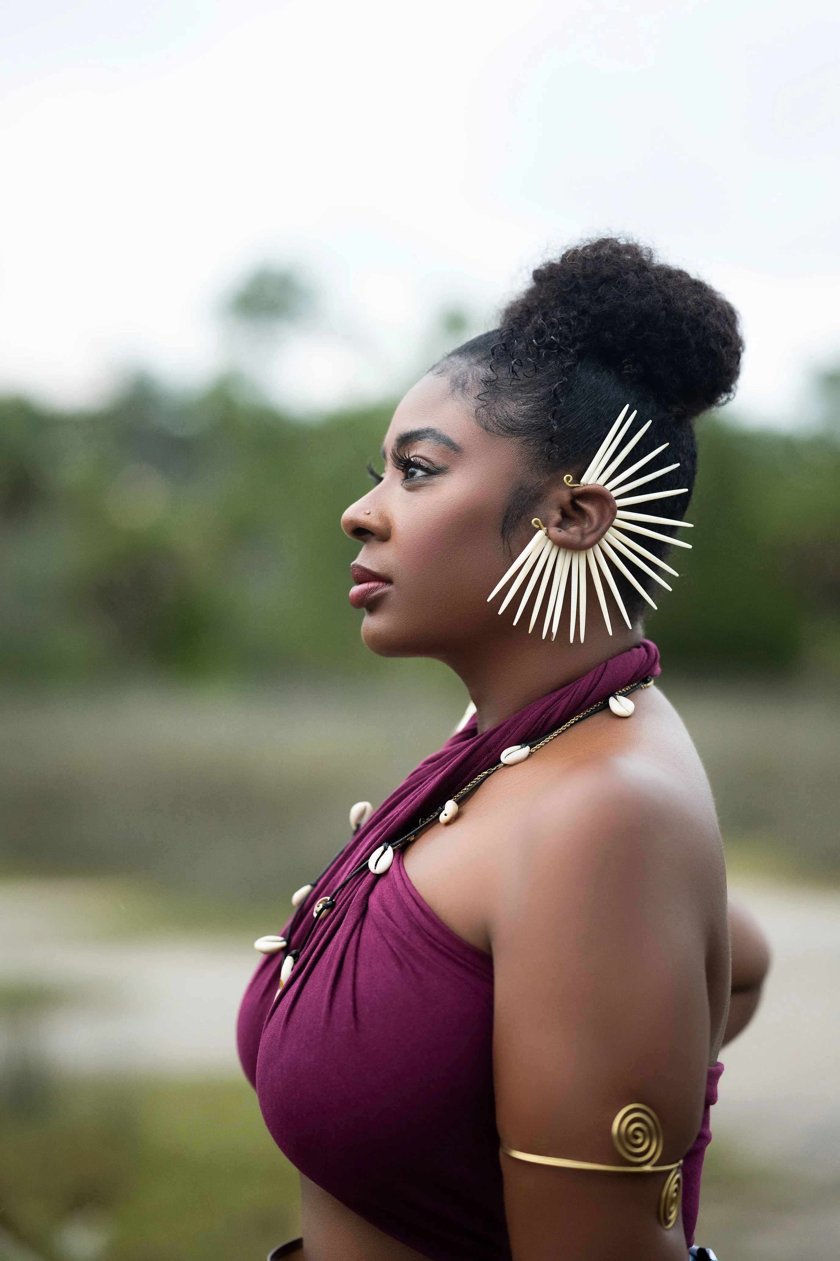 Mega Spike Ear Cuff