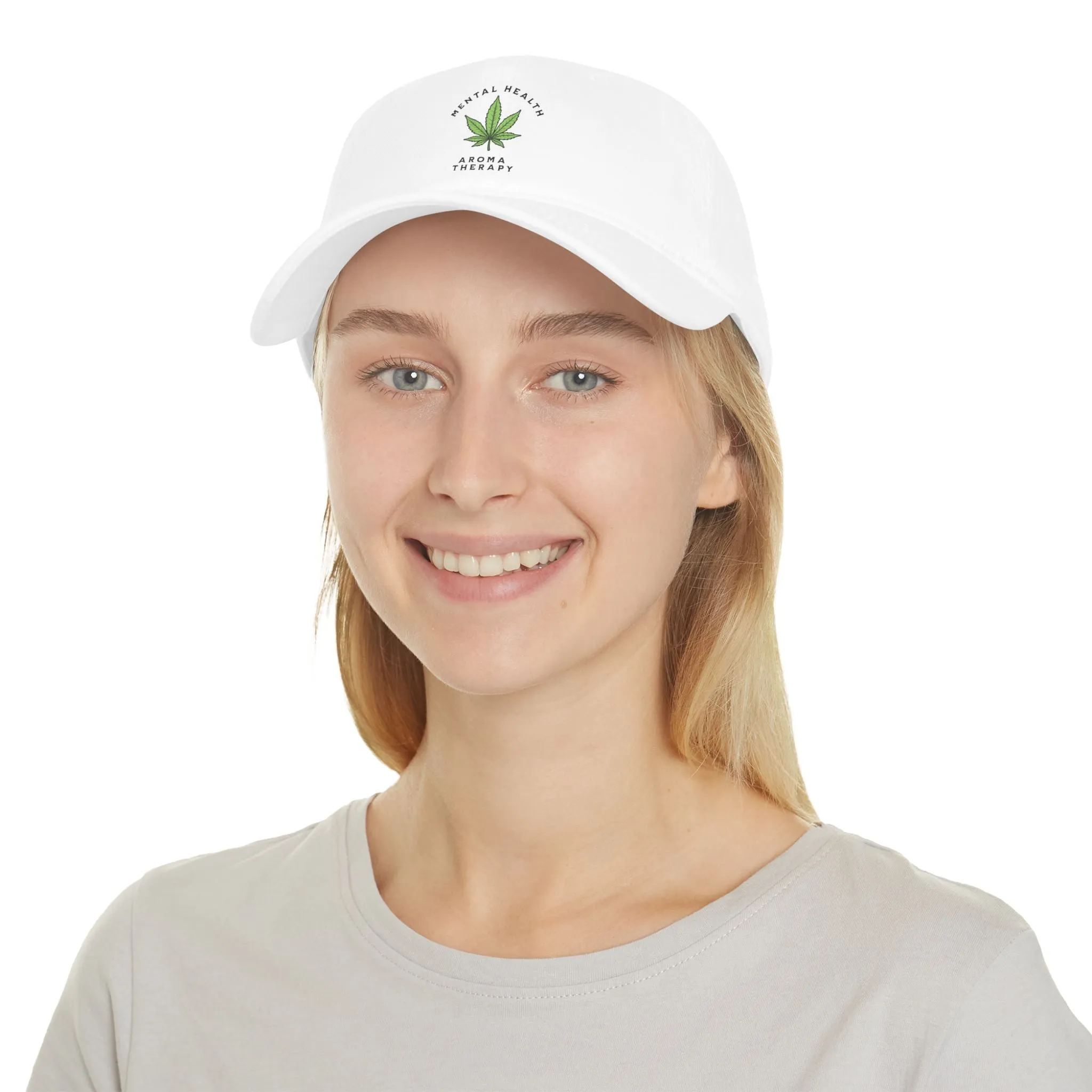 Mental Health Aroma Therapy  Low Profile Baseball Cap