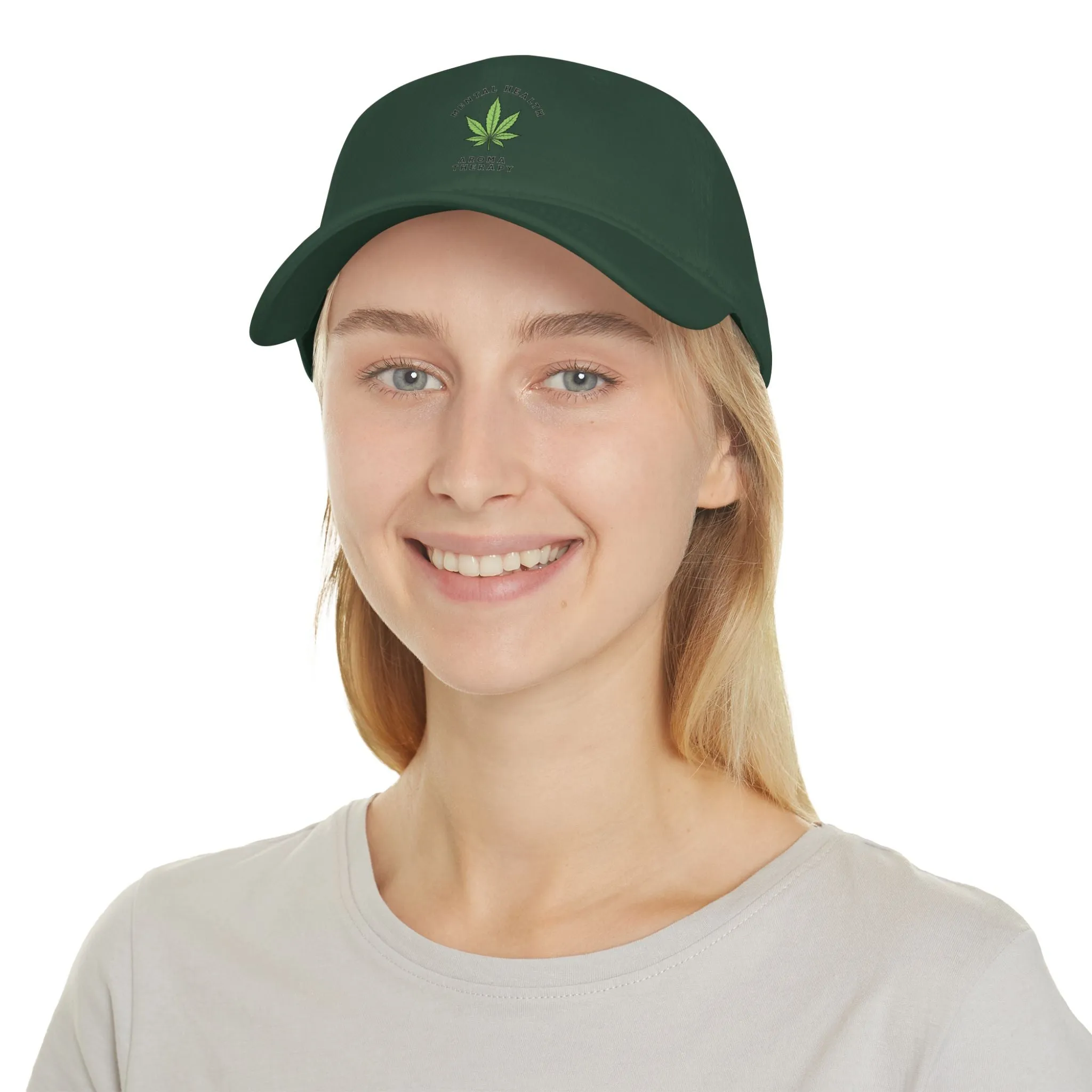 Mental Health Aroma Therapy  Low Profile Baseball Cap