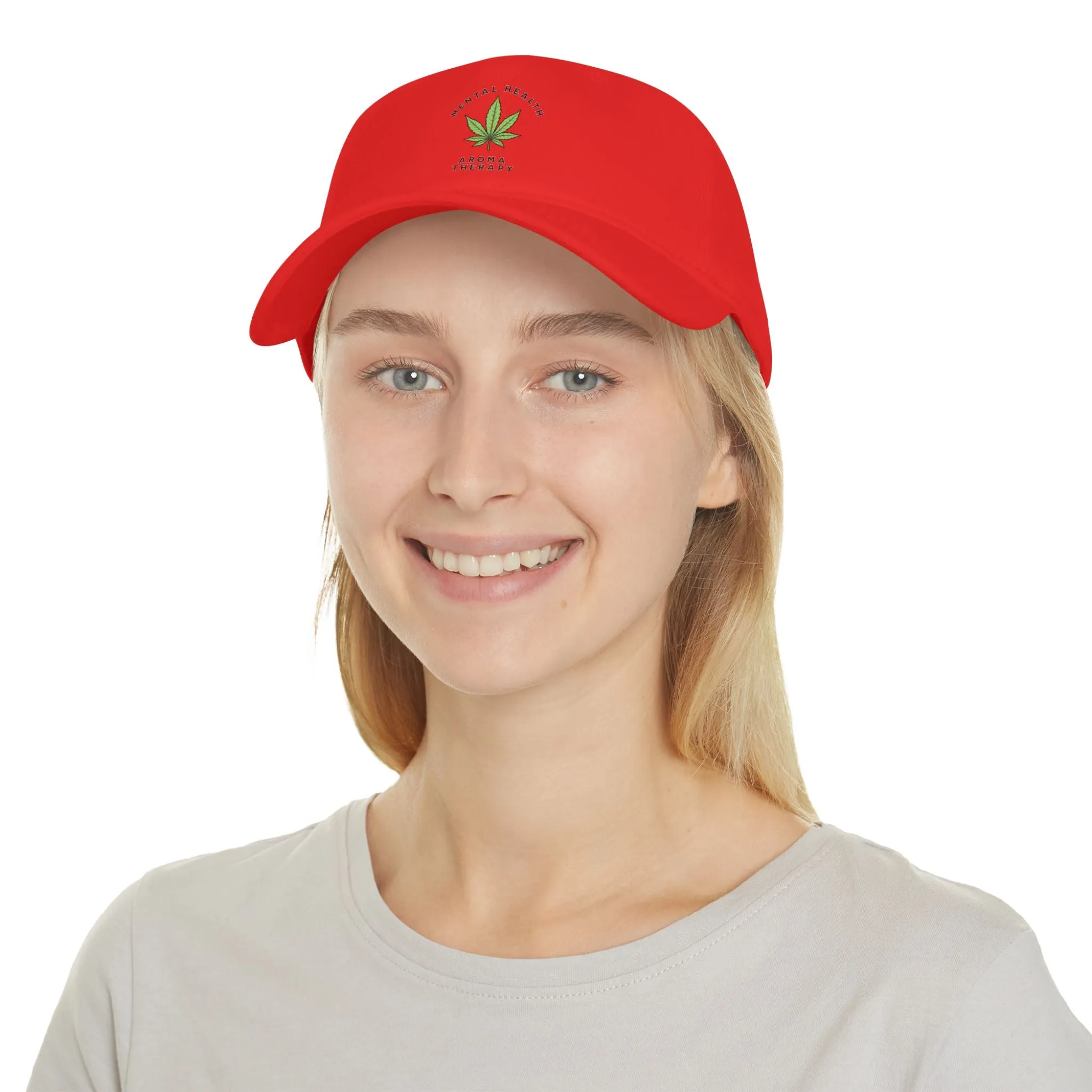 Mental Health Aroma Therapy  Low Profile Baseball Cap