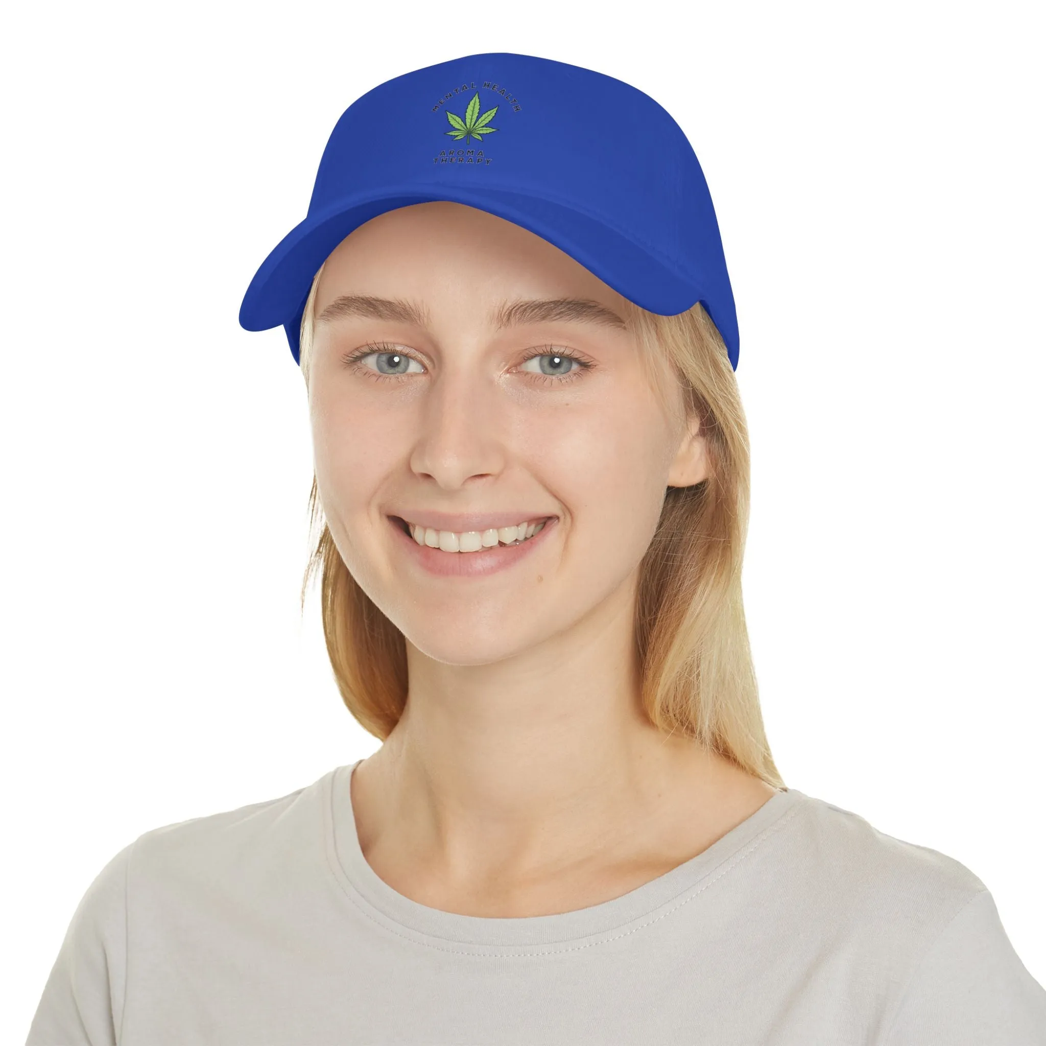 Mental Health Aroma Therapy  Low Profile Baseball Cap