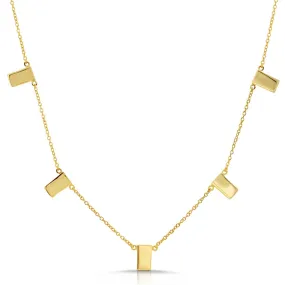 Mini Plate Necklace
