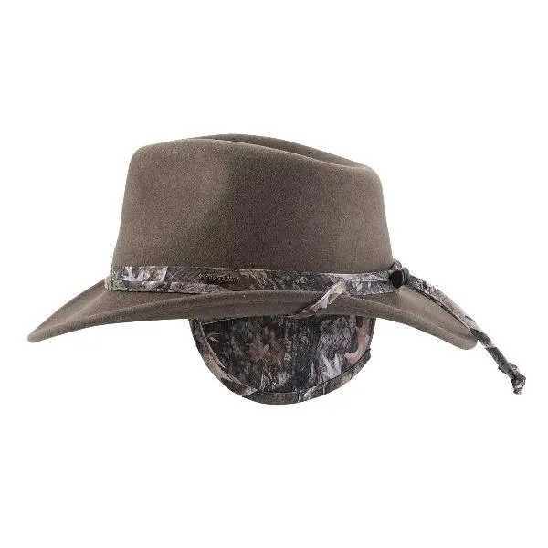 Mountland Crushable Wool Felt Hat - Wyoming with Ear Flaps