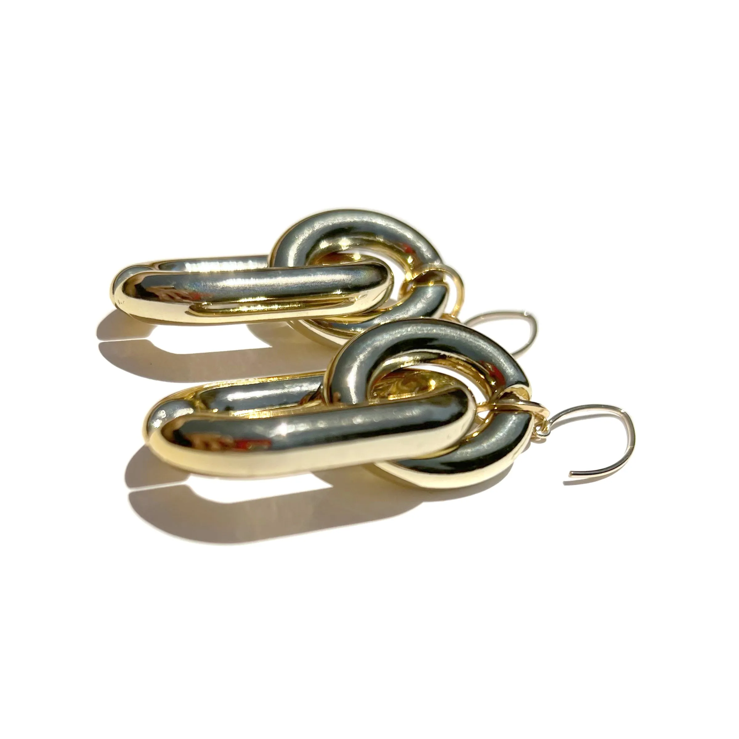 MPR x IMAGINARIUM: Bubble Oval Deco Gold Earrings