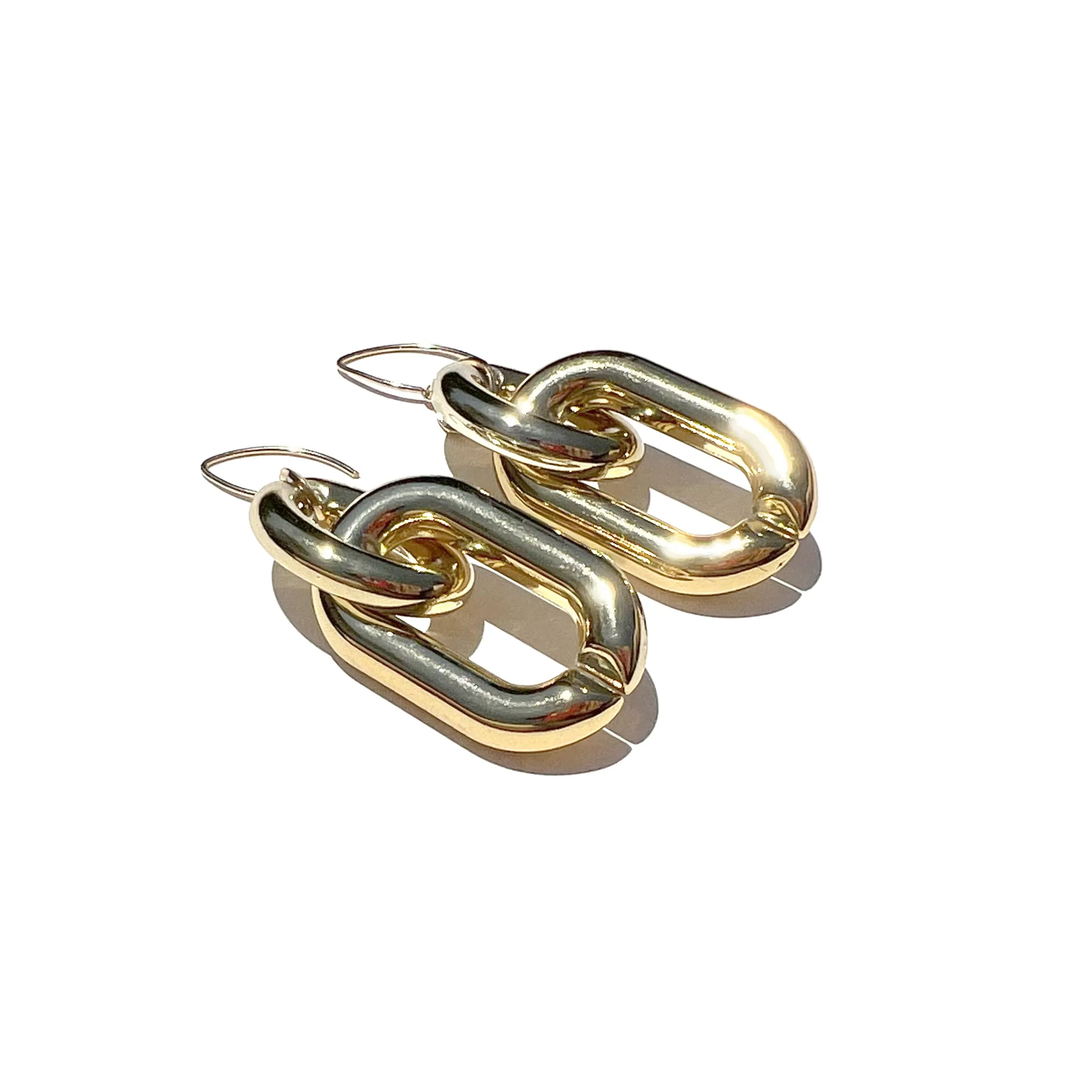 MPR x IMAGINARIUM: Bubble Oval Deco Gold Earrings