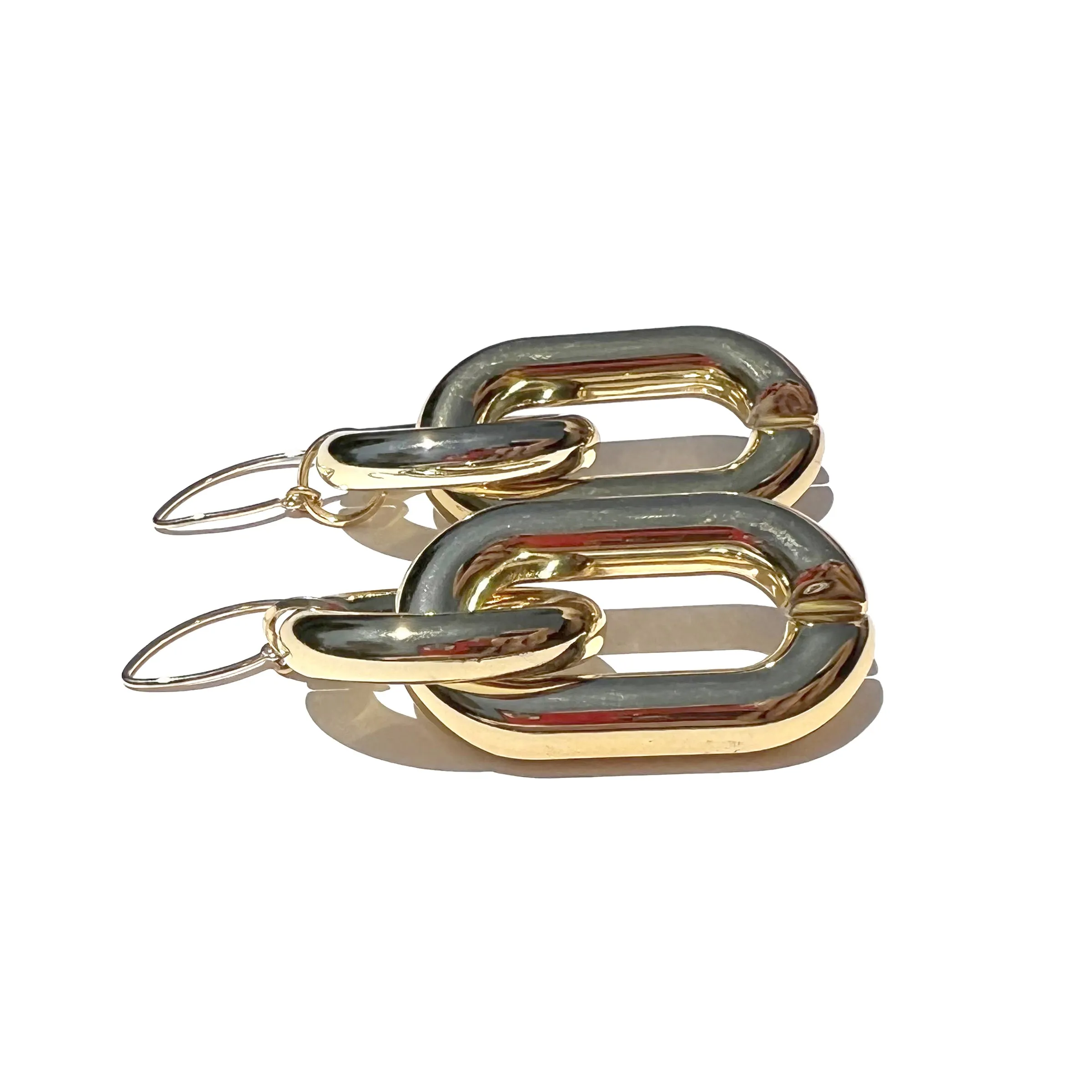 MPR x IMAGINARIUM: Bubble Oval Deco Gold Earrings