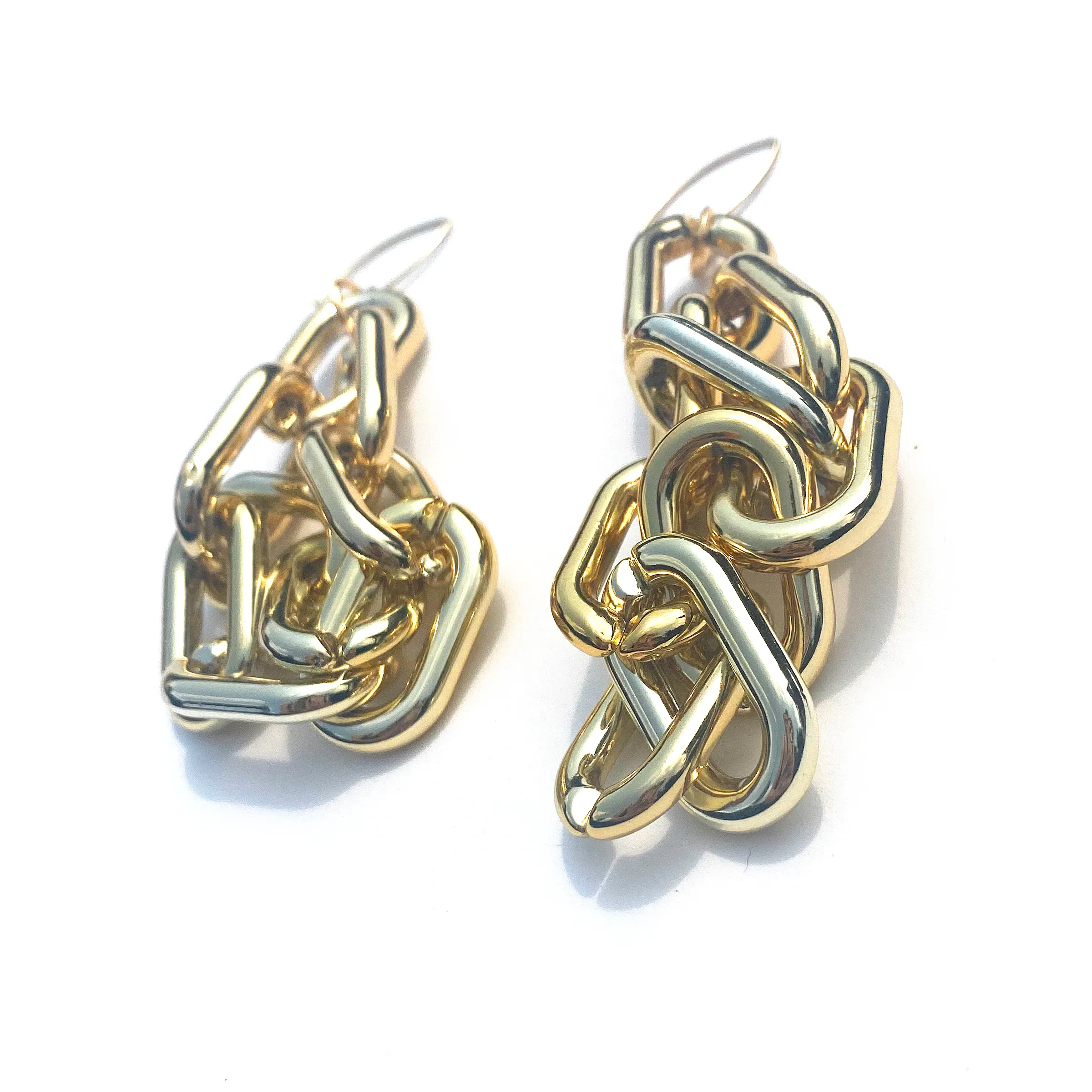MPR x THE IMAGINARIUM: Bubble Chain Weaving Large Link Hooks in Gold