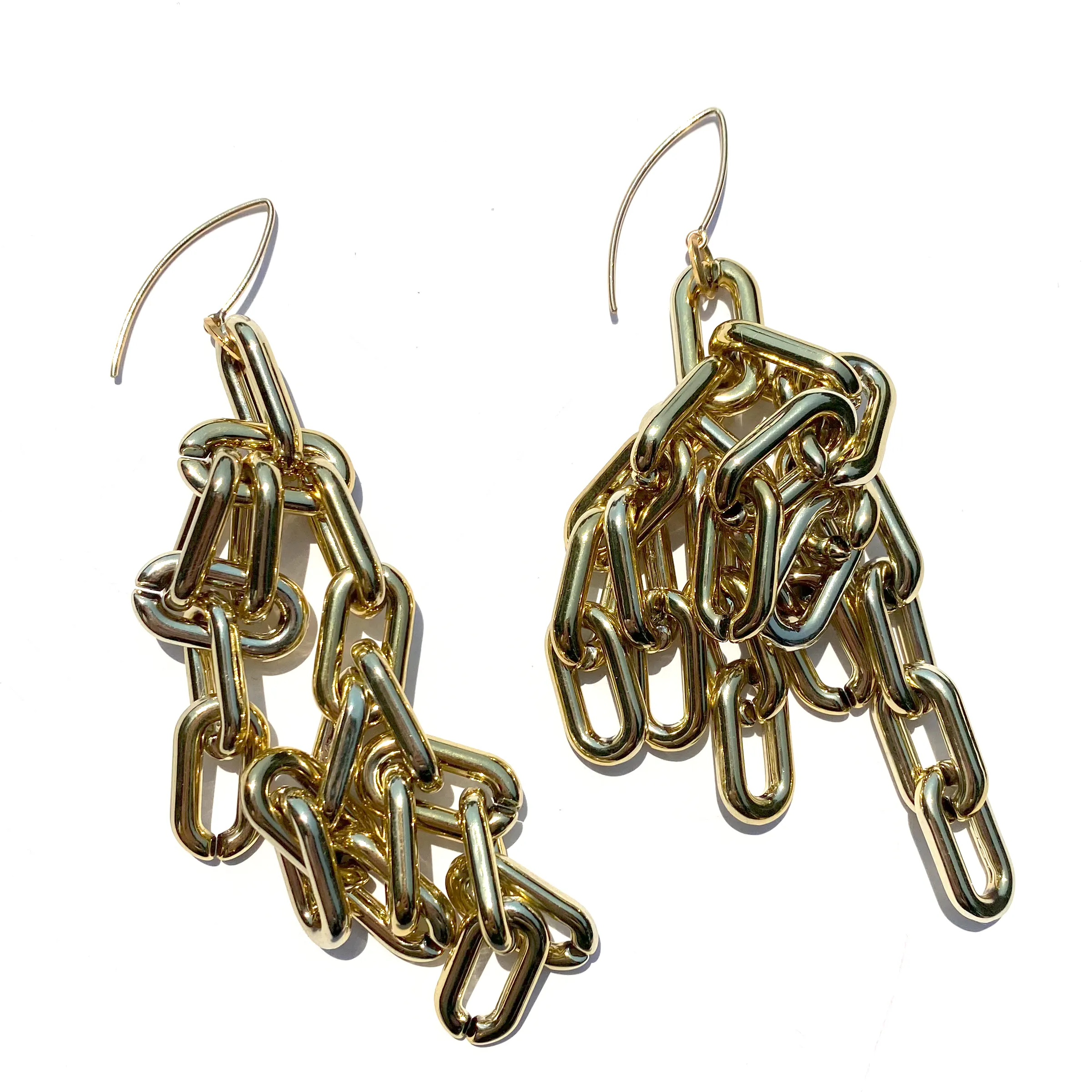 MPR x THE IMAGINARIUM: Bubble Chain Weaving Small Link Hooks in Gold