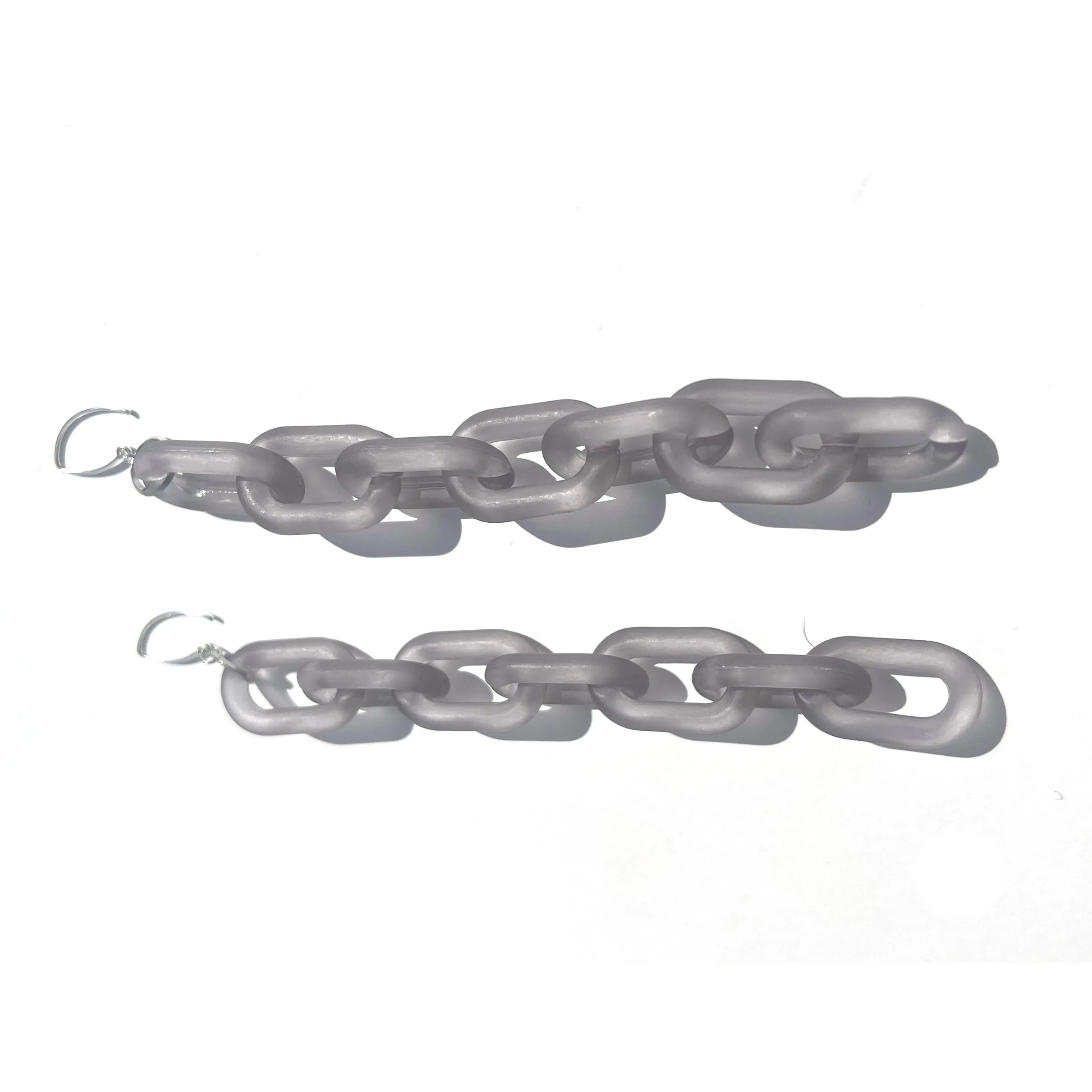MPR x THE IMAGINARIUM: Mylar Balloon Chain Large Link Hooks in Dark and Stormy Grey