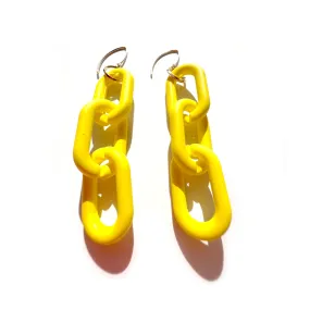 MPR x THE IMAGINARIUM: Mylar Balloon Chain Short Link Hooks in Bright Yellow