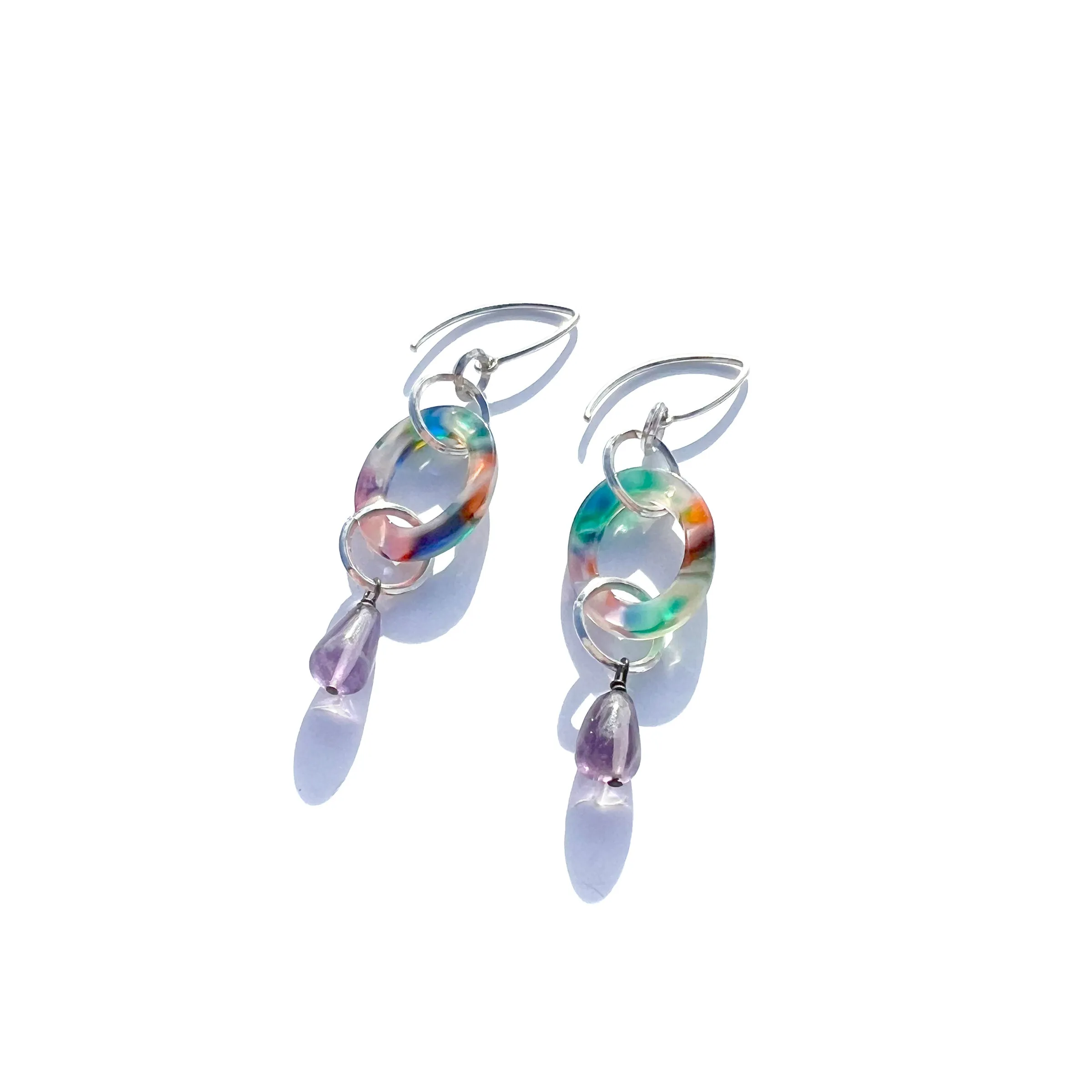 MPR x THE IMAGINARIUM: Tropical Amethyst Single Drop Earrings