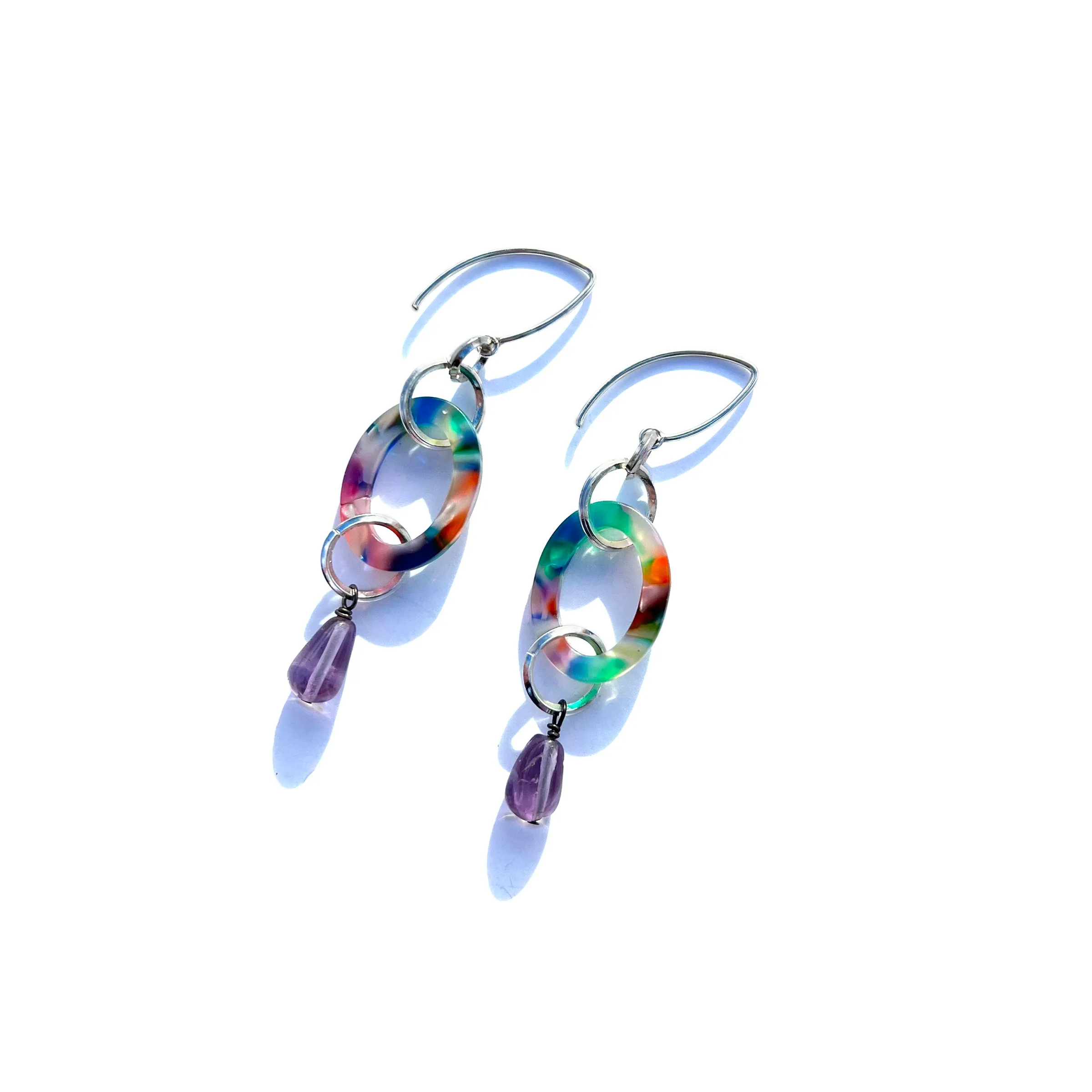 MPR x THE IMAGINARIUM: Tropical Amethyst Single Drop Earrings