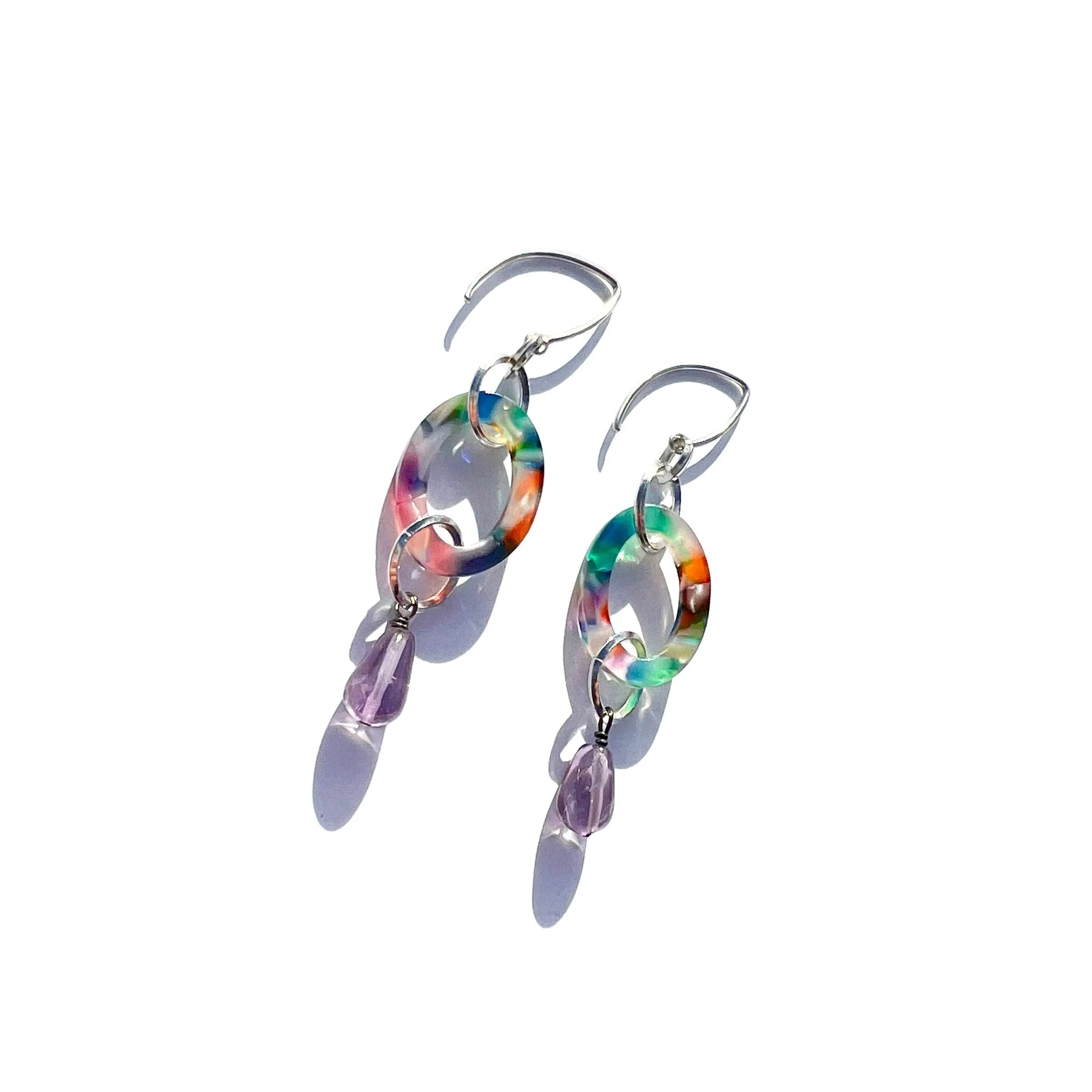 MPR x THE IMAGINARIUM: Tropical Amethyst Single Drop Earrings