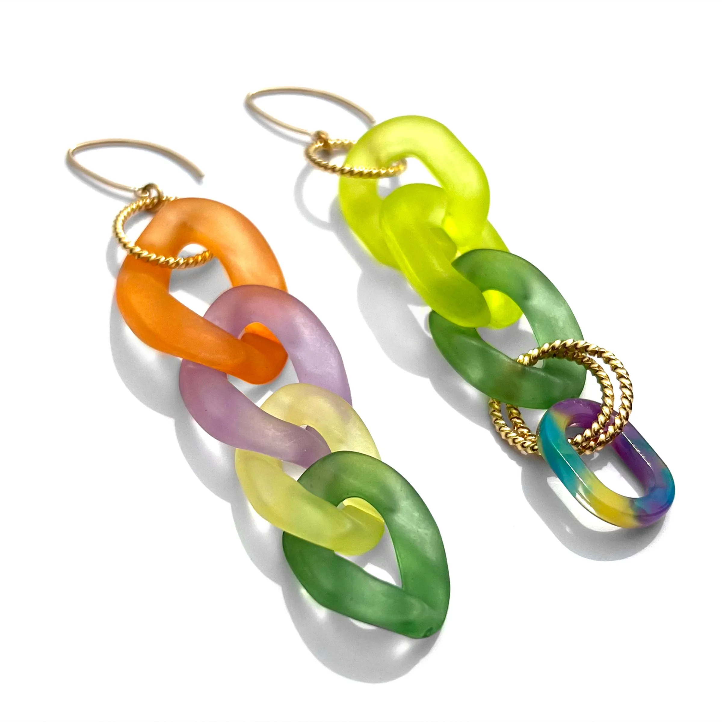 MPR x THE IMAGINARIUM: Tropical Multicolor Mismatch Earrings