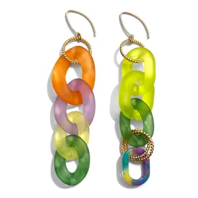 MPR x THE IMAGINARIUM: Tropical Multicolor Mismatch Earrings