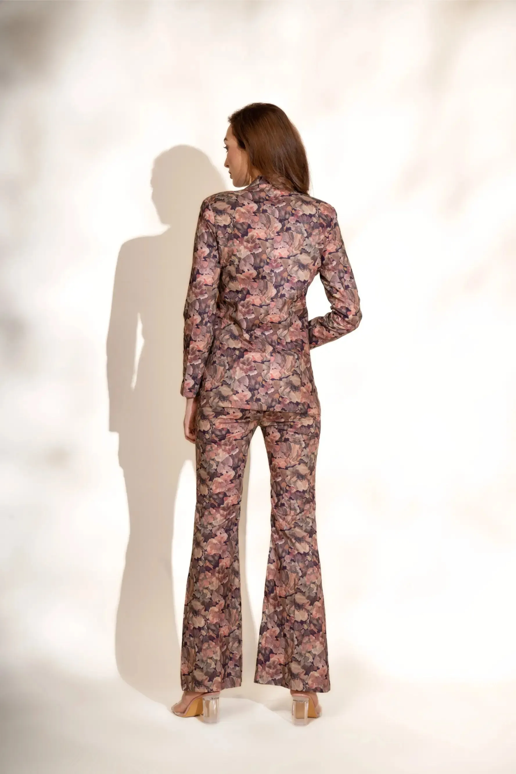 Mulberry Printed Bell Bottoms