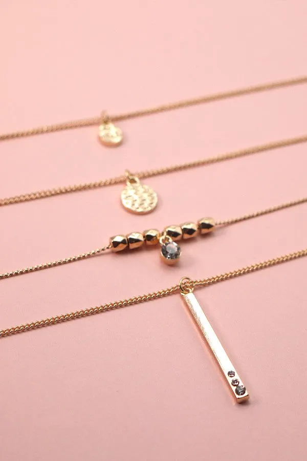 Multi-Layer Charm Necklace