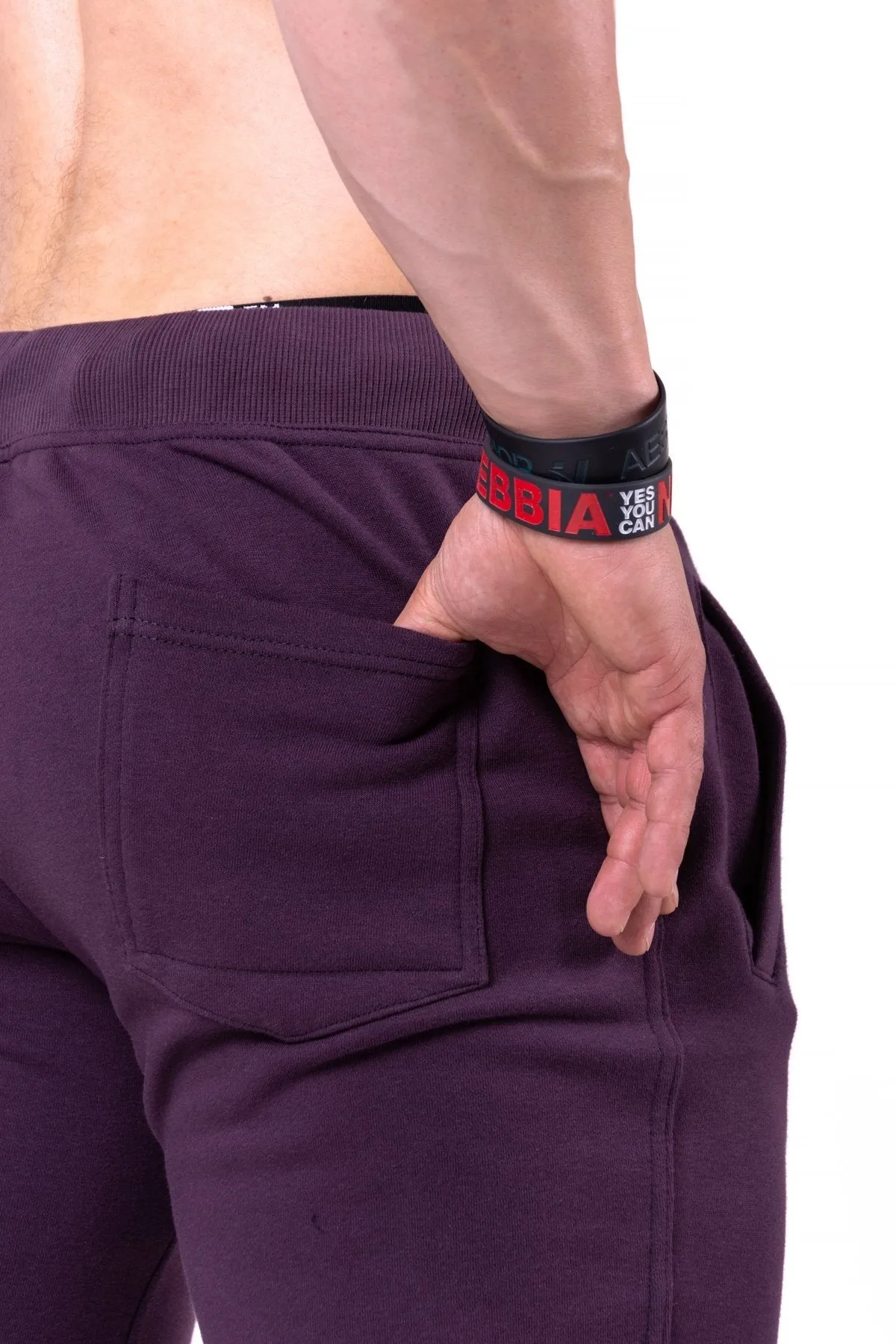 Nebbia Gym Hero Joggers 153 - Burgundy