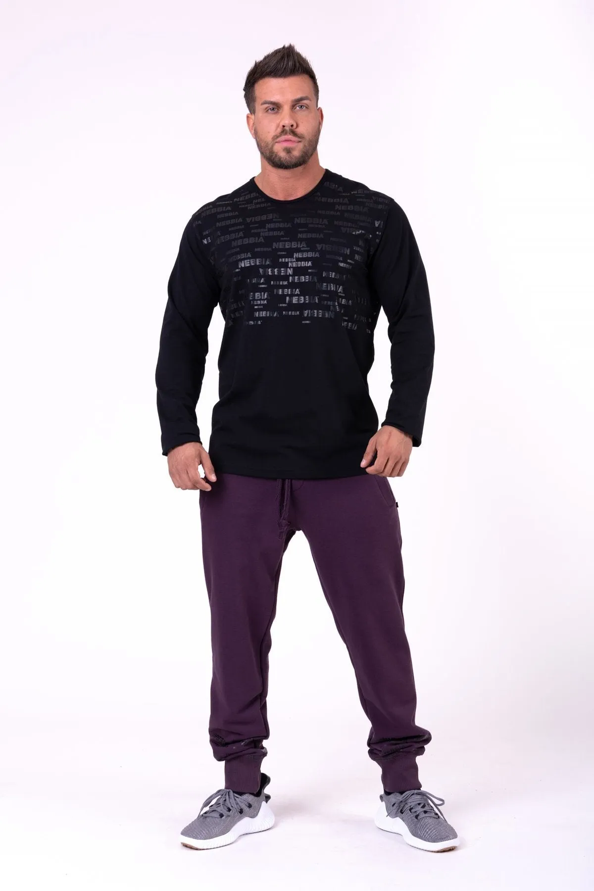 Nebbia Gym Hero Joggers 153 - Burgundy