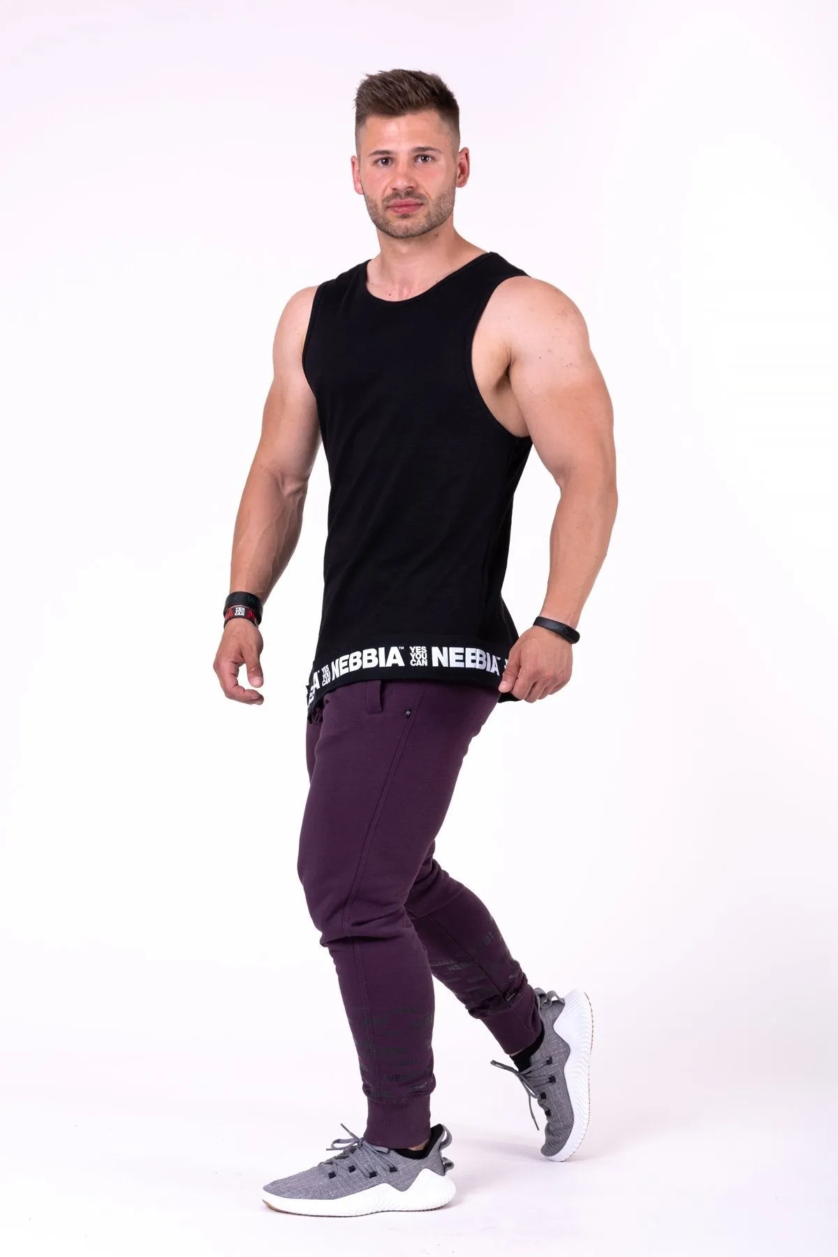 Nebbia Gym Hero Joggers 153 - Burgundy
