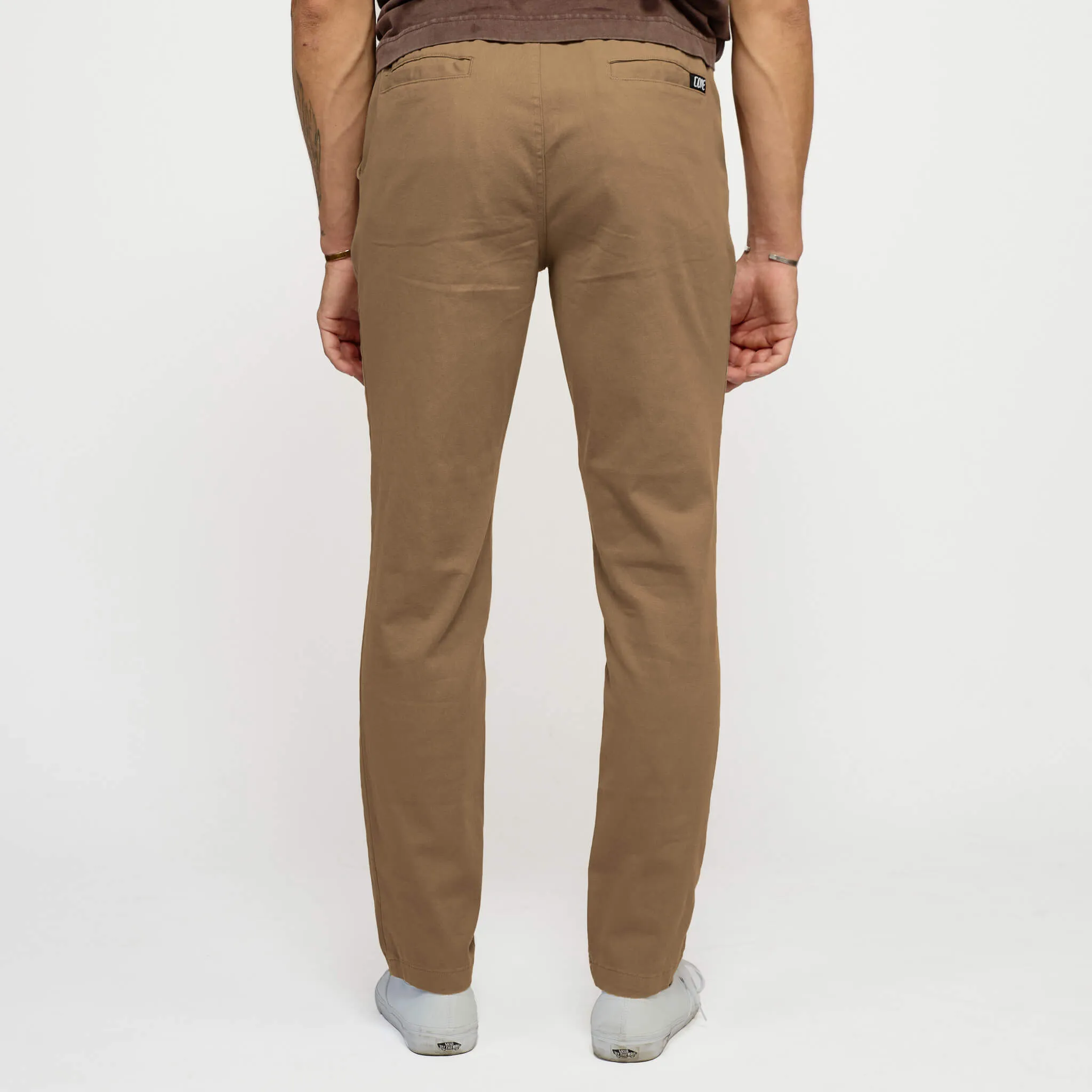 (New) Chino Pants - Dark Khaki