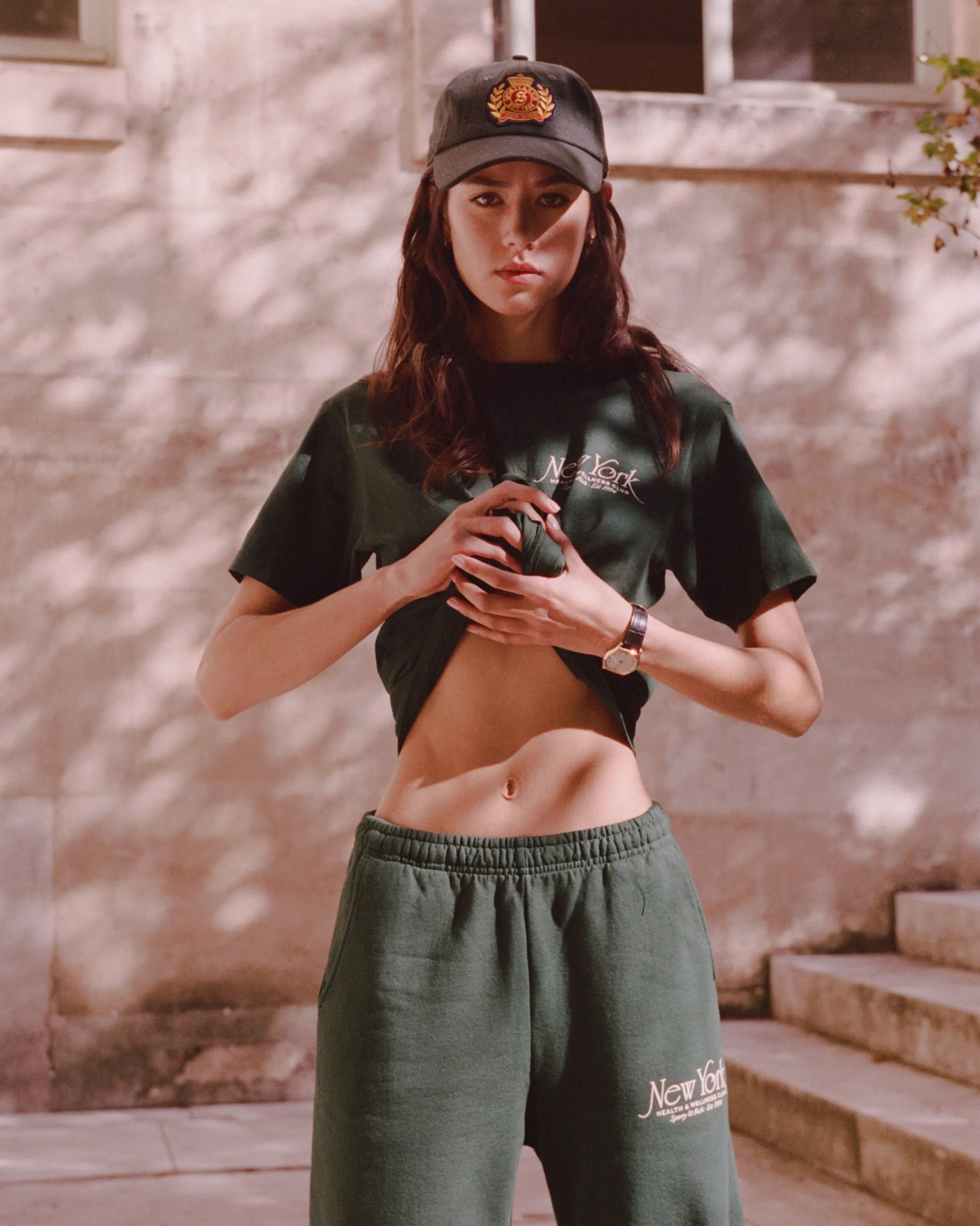 NY 94 Sweatpant - Forest/Cream