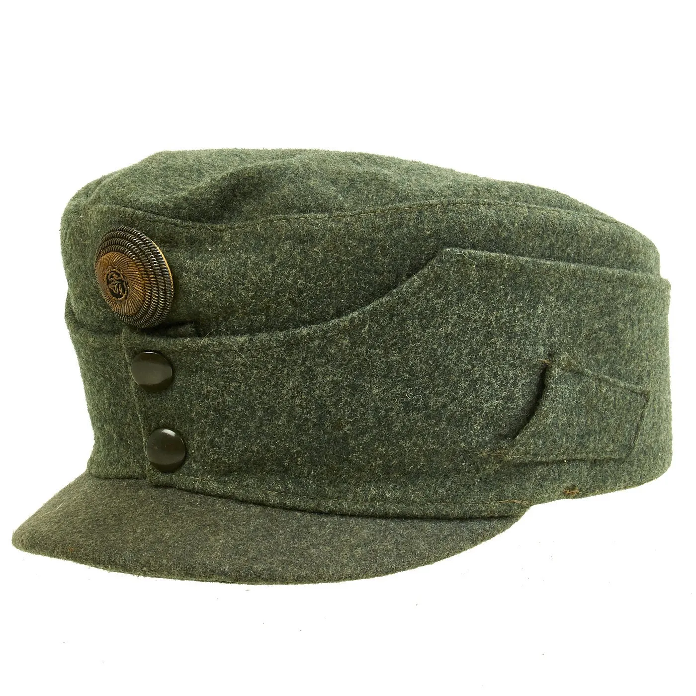 Original Austrian WWI Mountain Infantry Officer M1915 Field Cap - Litto-Kappe