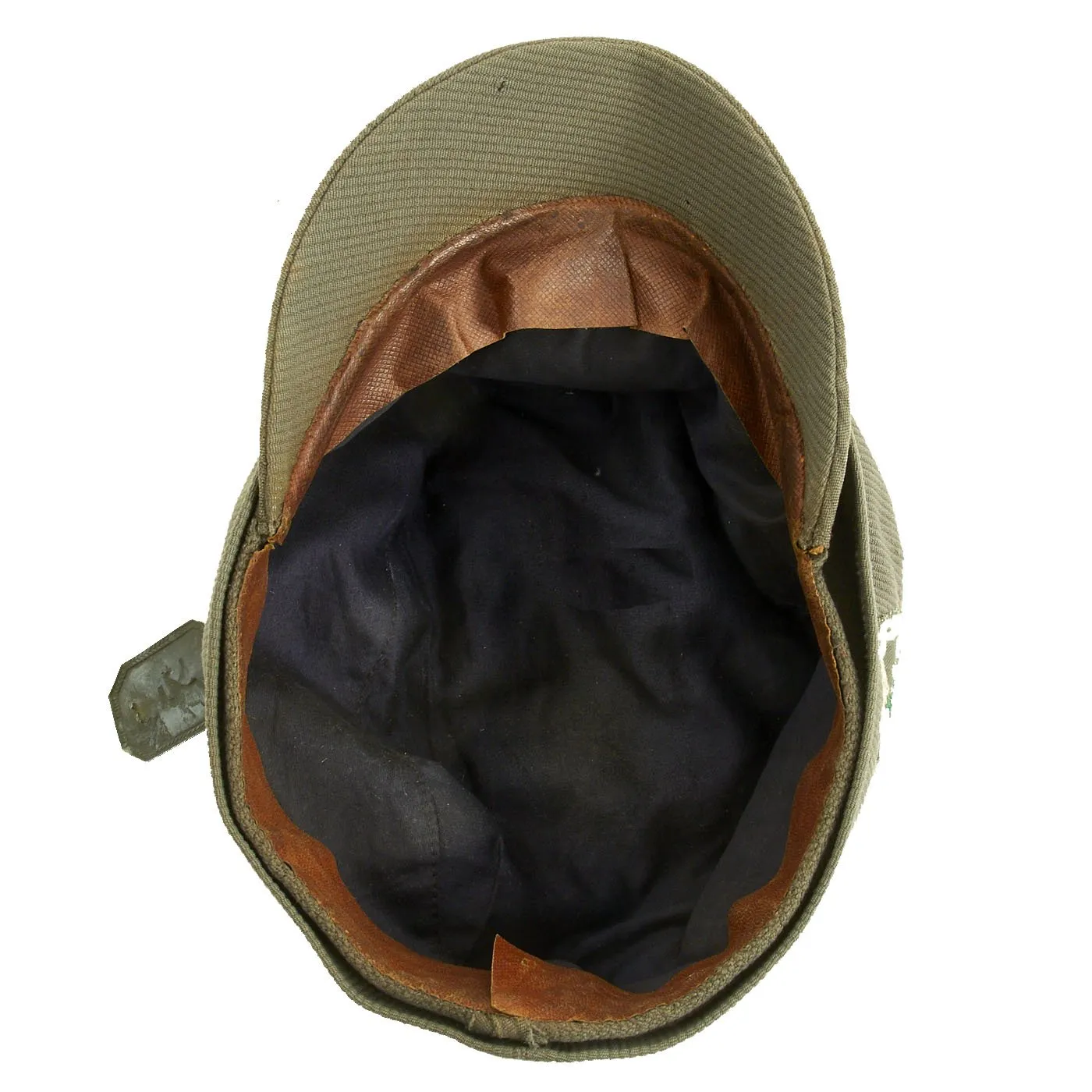 Original Austrian WWI Mountain Infantry Officer M1915 Field Cap with Edelweiss Patch - Landesschützen