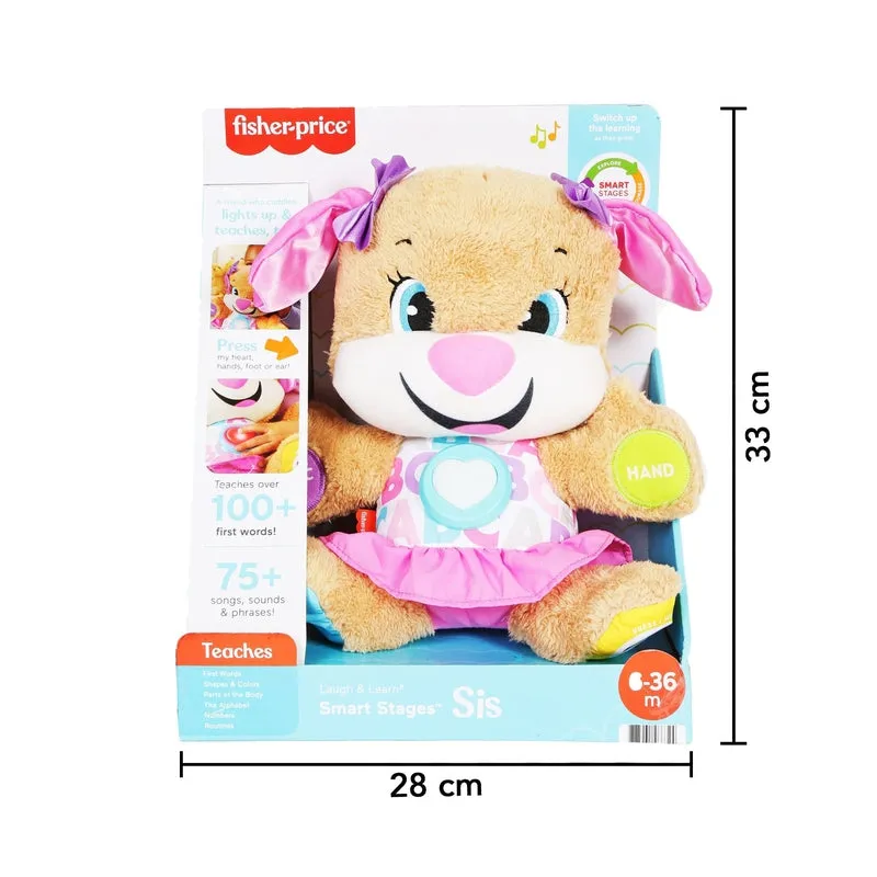 Original Fisher-Price Laugh & Learn Smart Stages Sis Baby Toy
