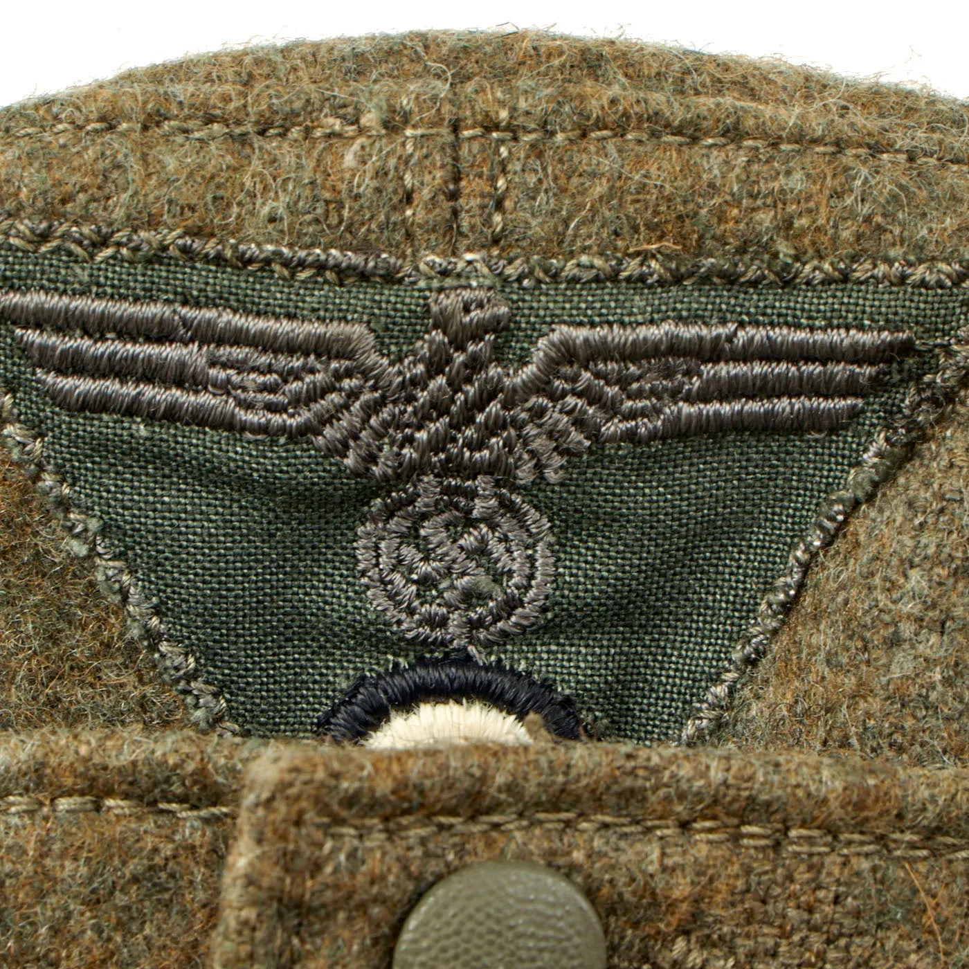 Original German WWII Wehrmacht Heer Army Model 43 Feldmütze Field Cap - dated 1944