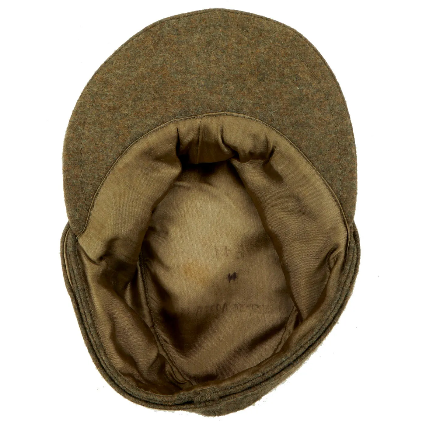 Original German WWII Wehrmacht Heer Army Model 43 Feldmütze Field Cap - dated 1944