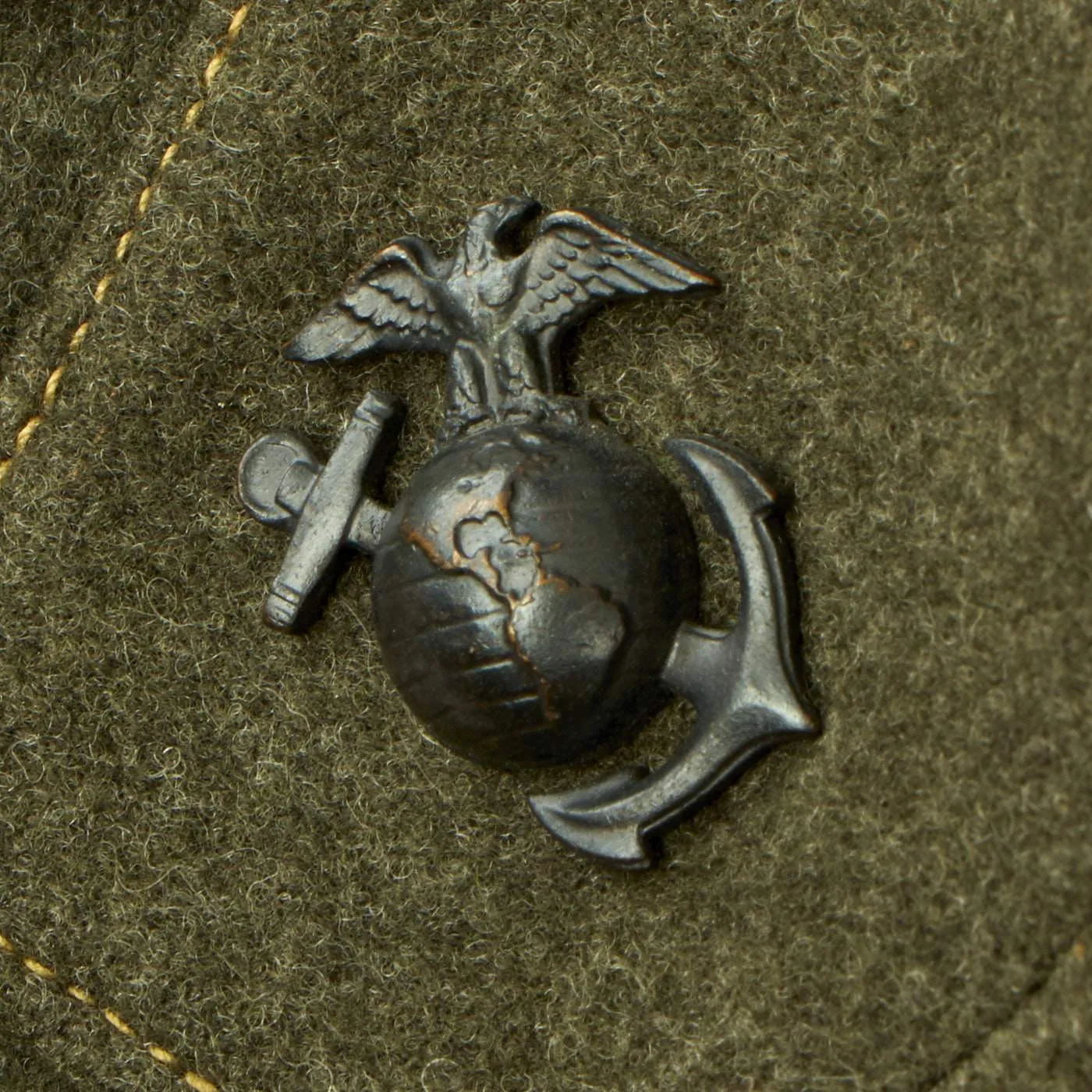 Original U.S. WWII Marine Raider USMC First Marine Amphibious Corps (I MAC) Winter Service Dress Uniform - As Seen In Book