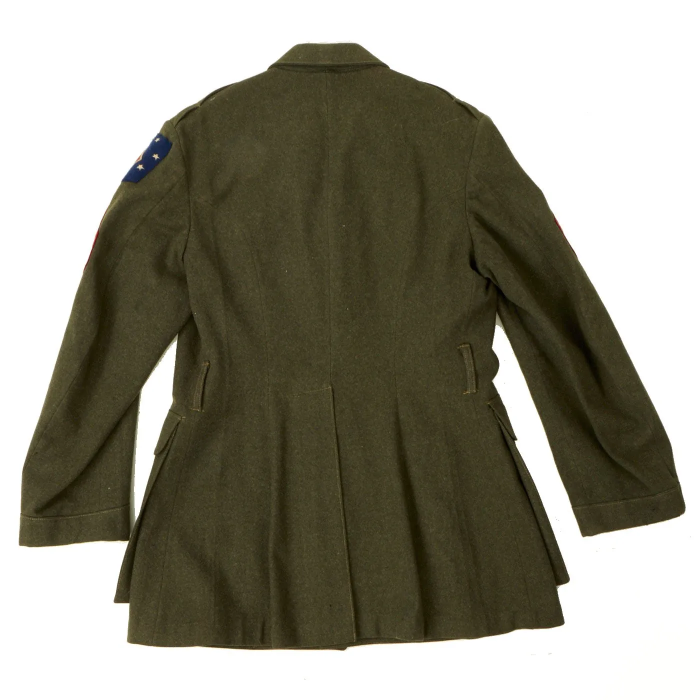 Original U.S. WWII Marine Raider USMC First Marine Amphibious Corps (I MAC) Winter Service Dress Uniform - As Seen In Book
