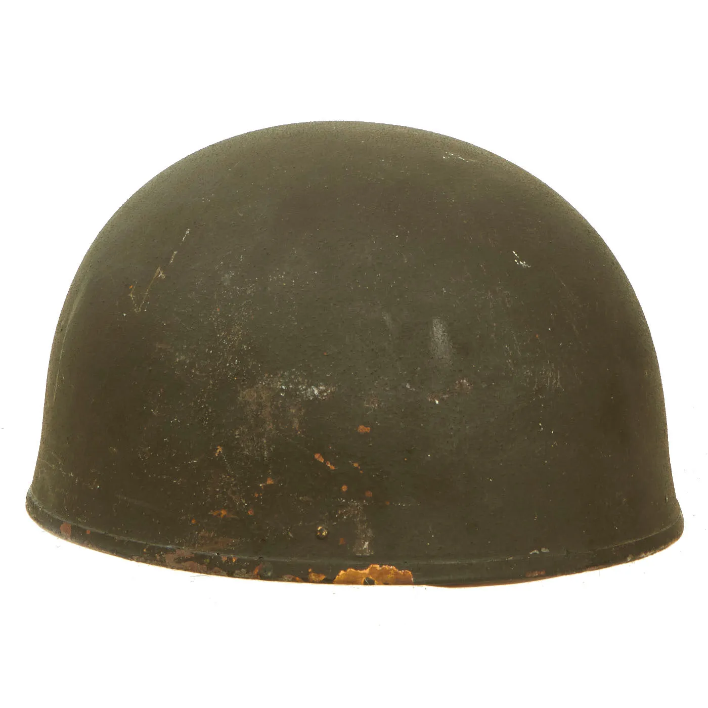 Original WWII British 1945 Dated MkI Dispatch Rider Helmet by Briggs Motor Bodies Ltd. in Unissued Condition!