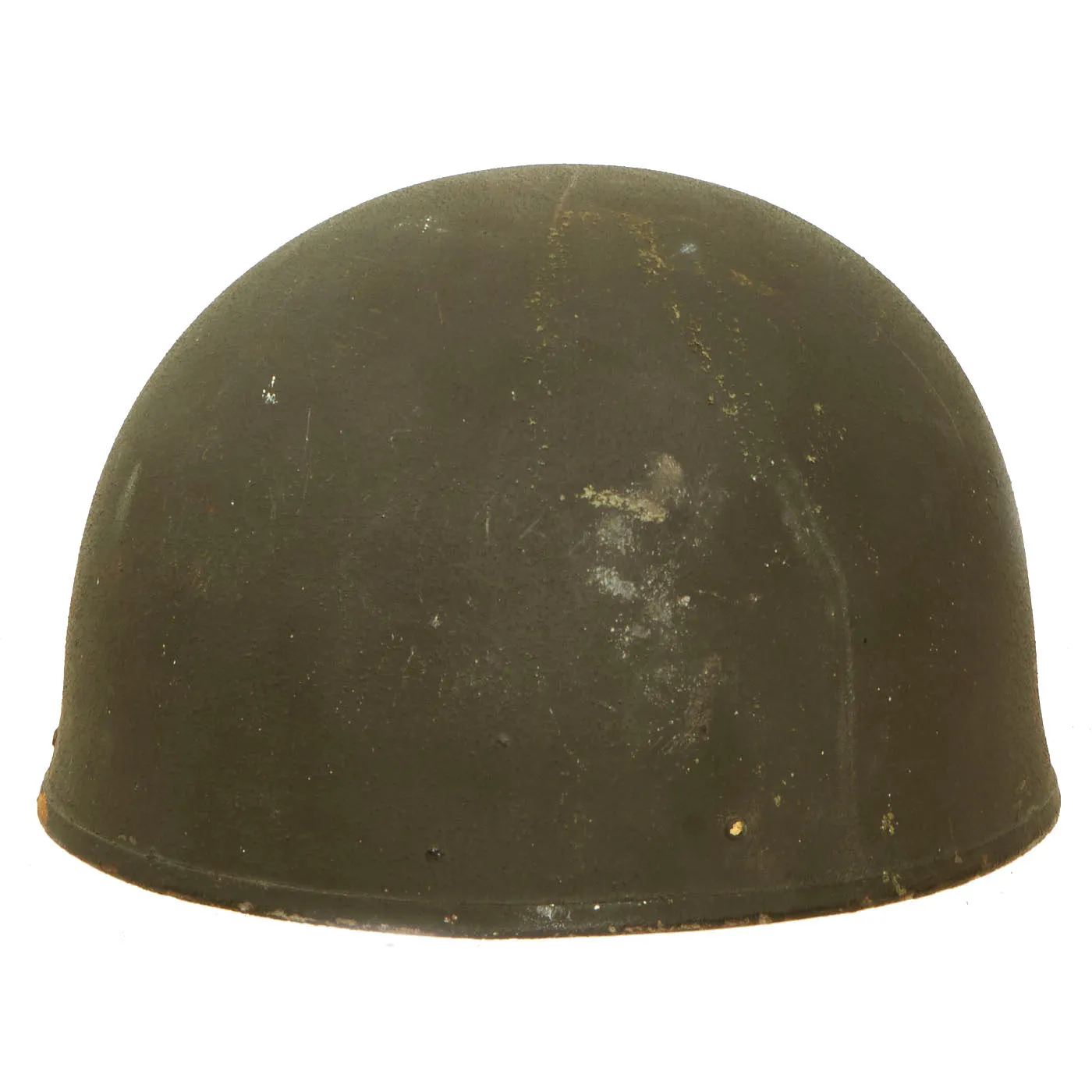 Original WWII British 1945 Dated MkI Dispatch Rider Helmet by Briggs Motor Bodies Ltd. in Unissued Condition!