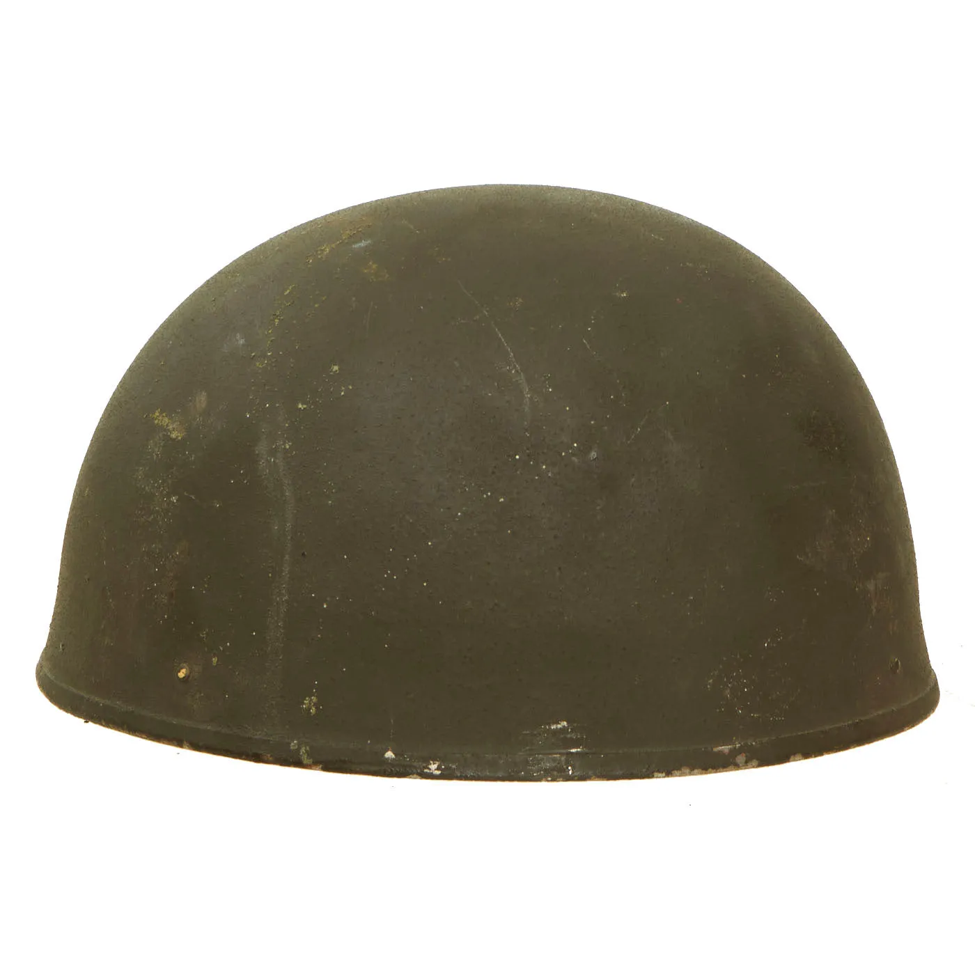 Original WWII British 1945 Dated MkI Dispatch Rider Helmet by Briggs Motor Bodies Ltd. in Unissued Condition!