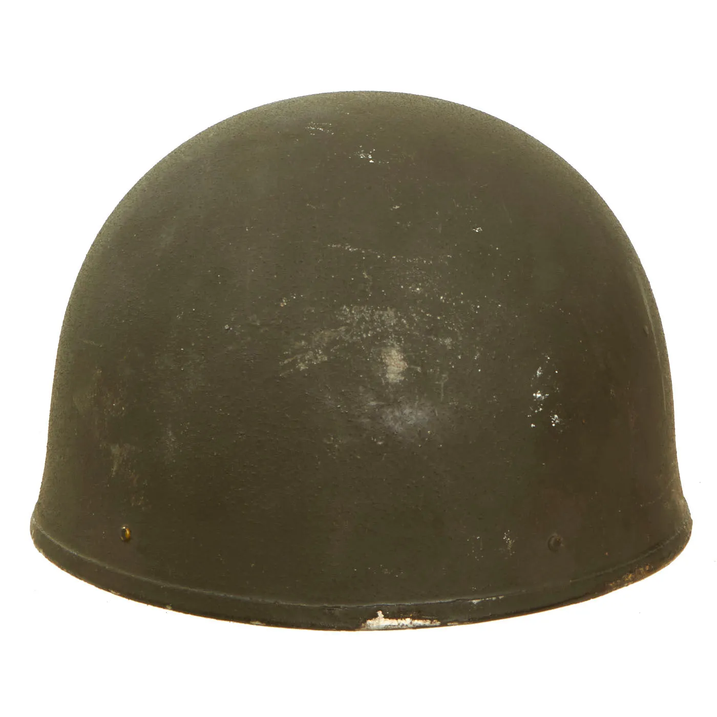 Original WWII British 1945 Dated MkI Dispatch Rider Helmet by Briggs Motor Bodies Ltd. in Unissued Condition!