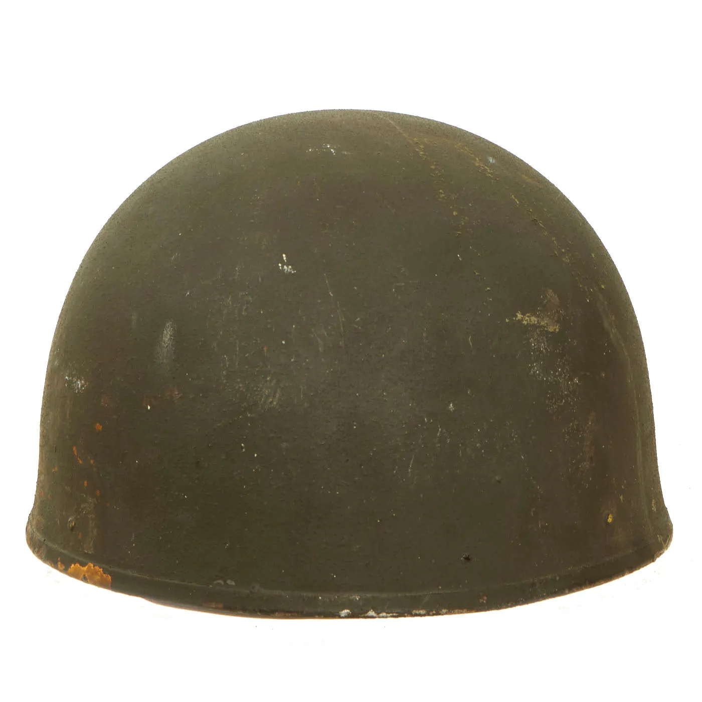 Original WWII British 1945 Dated MkI Dispatch Rider Helmet by Briggs Motor Bodies Ltd. in Unissued Condition!