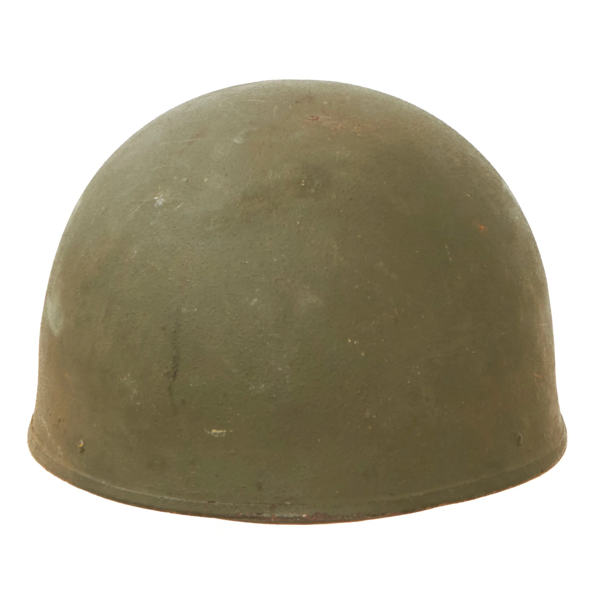 Original WWII British 1945 Dated MkI Dispatch Rider Helmet by Briggs Motor Bodies Ltd.