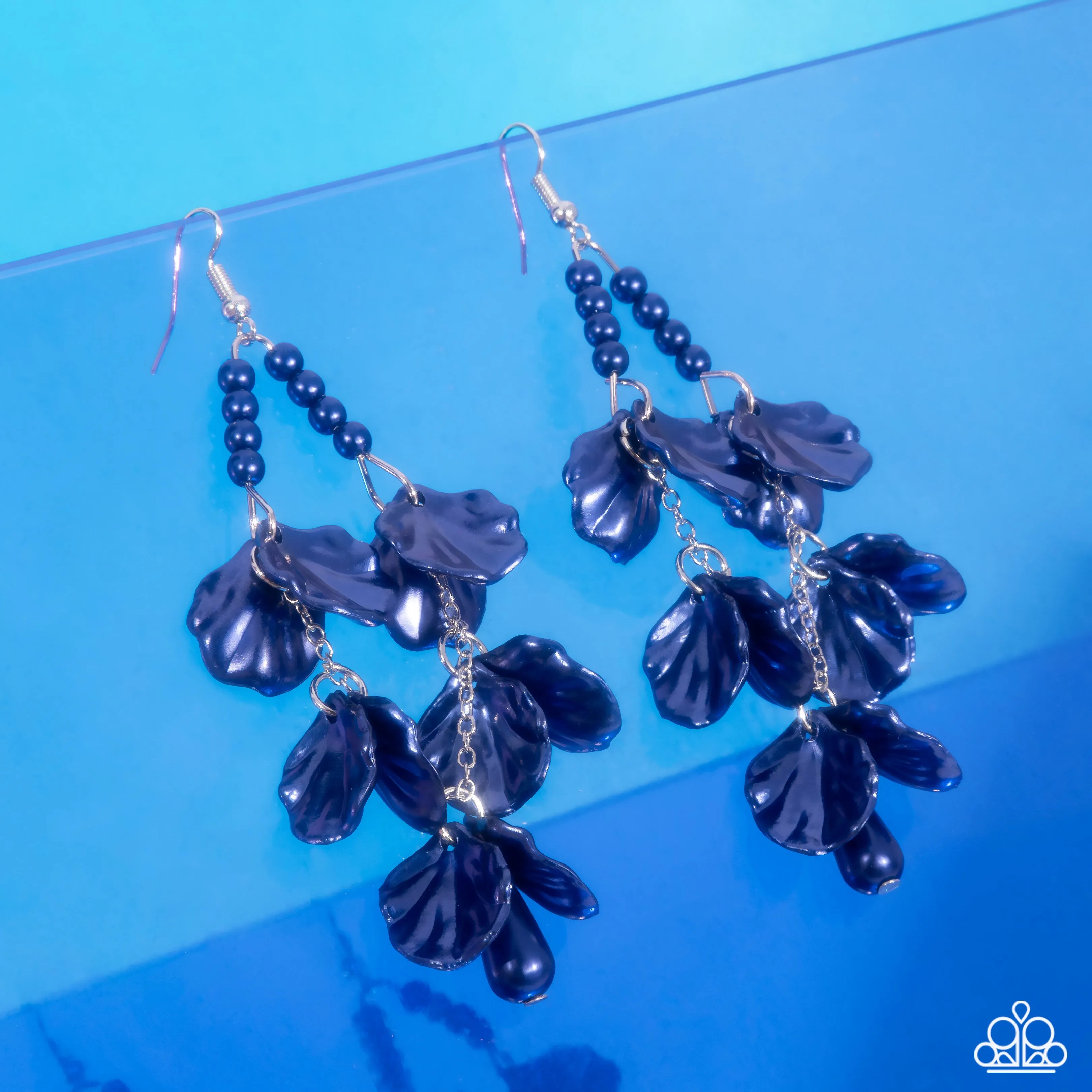 Paparazzi Coastal Century - Blue Drop Earrings