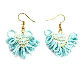 Pearl Ruffle Ear - Light Blue