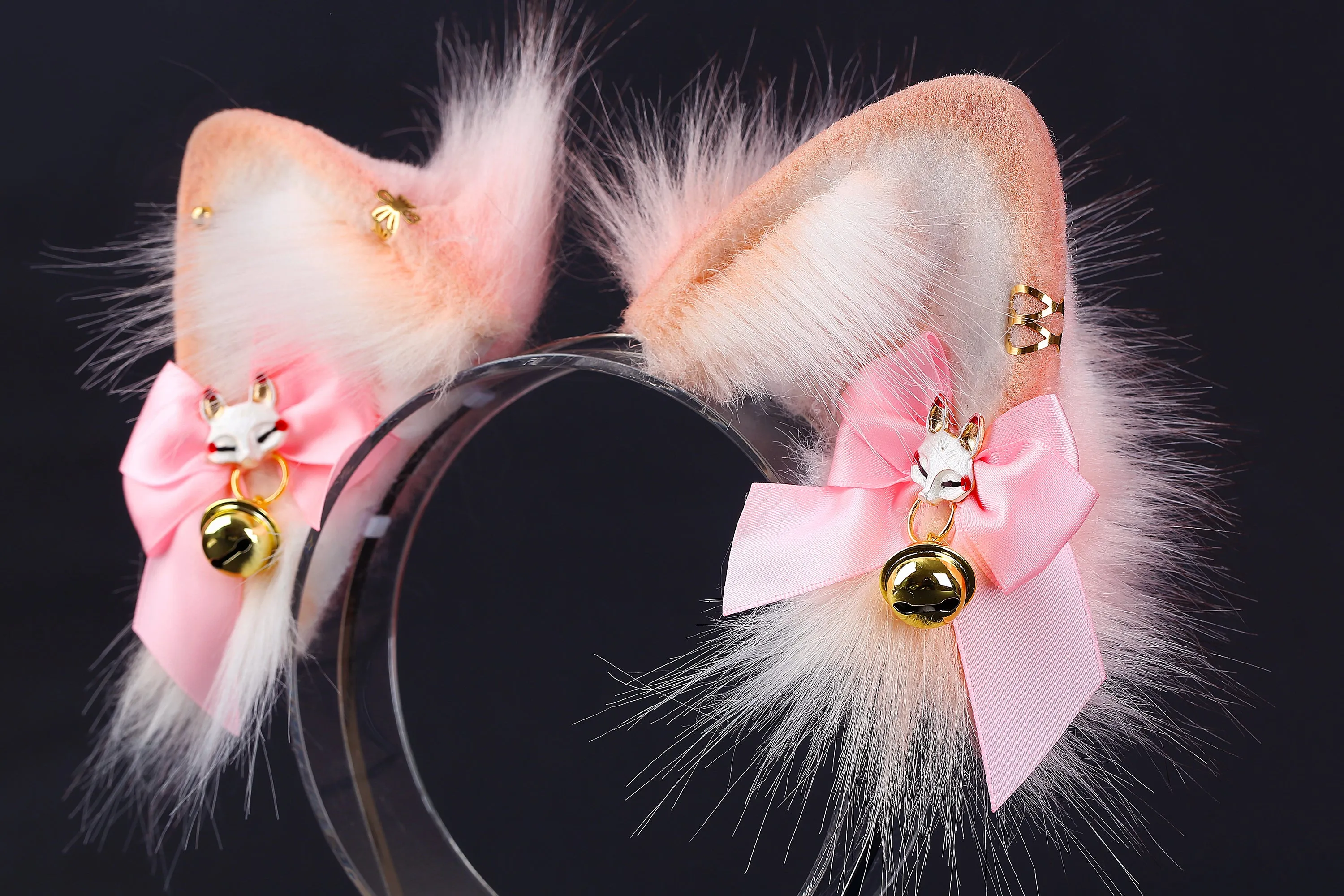 Pink puppy ear and tail set Shepherd dog ear and tail plug set Shiba Inu dog ear and tail butt plug  cosplay petplay puppy play - mature