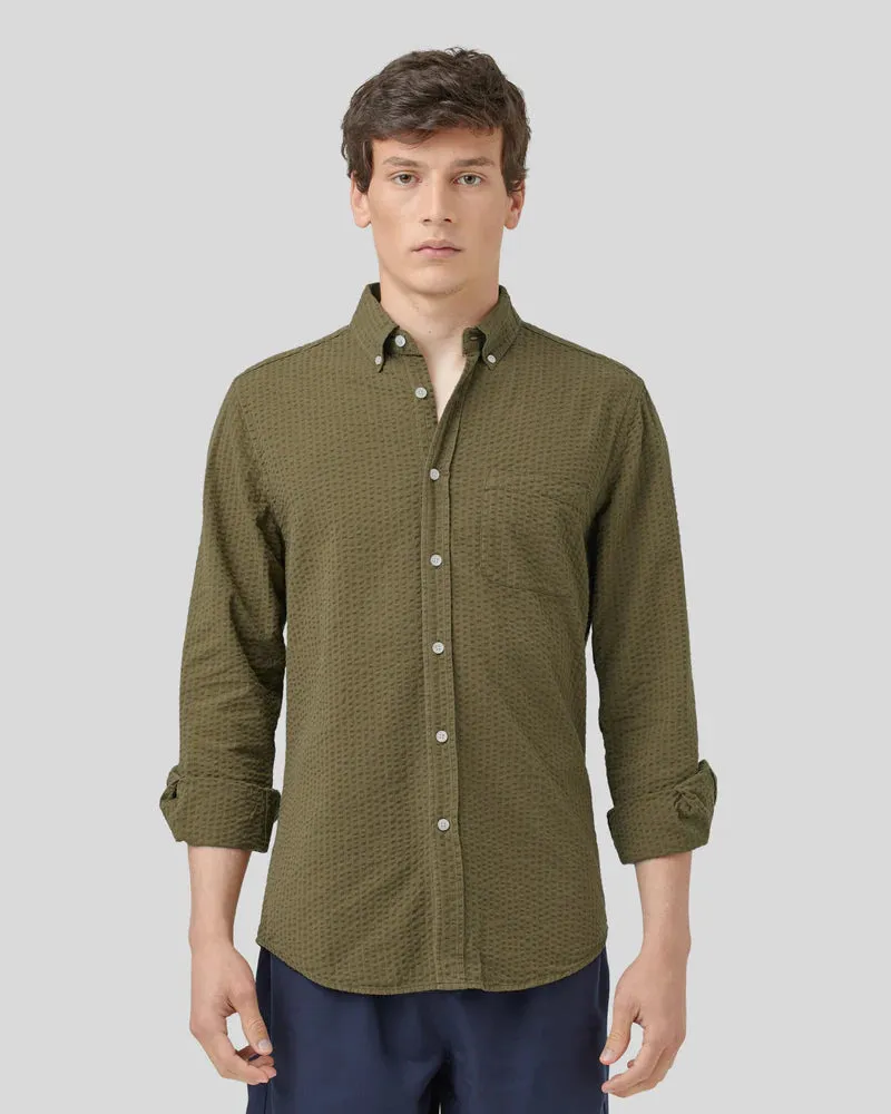 Portuguese Flannel Atlantico Shirt (olive)