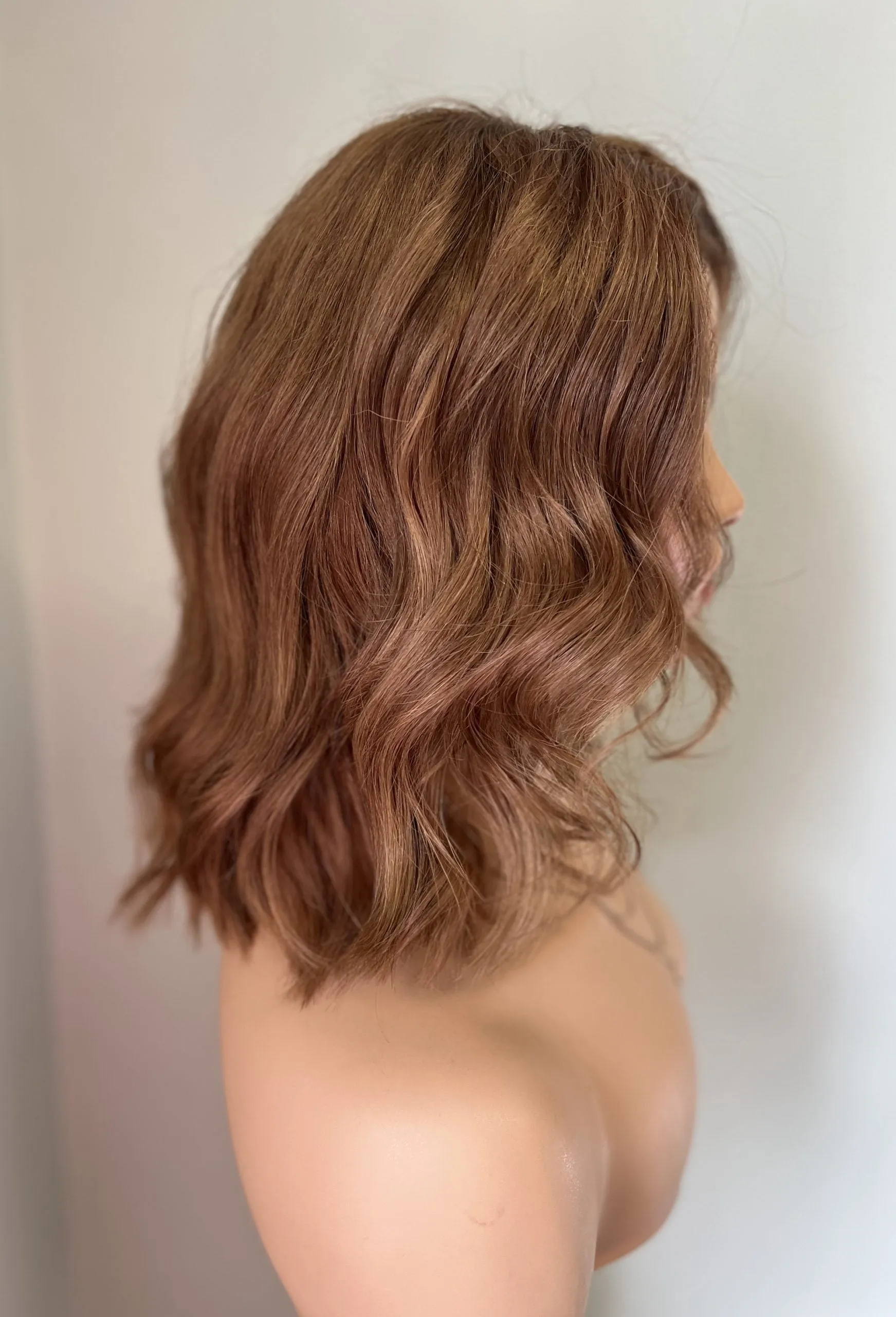 Preloved, Fabulace, Ultra HD Lace Front custom wig | Human hair | Auburn | Average cap | 17" length