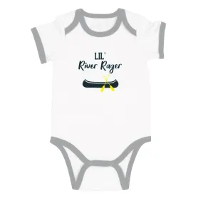 River Rager Gray Trimmed Bodysuit